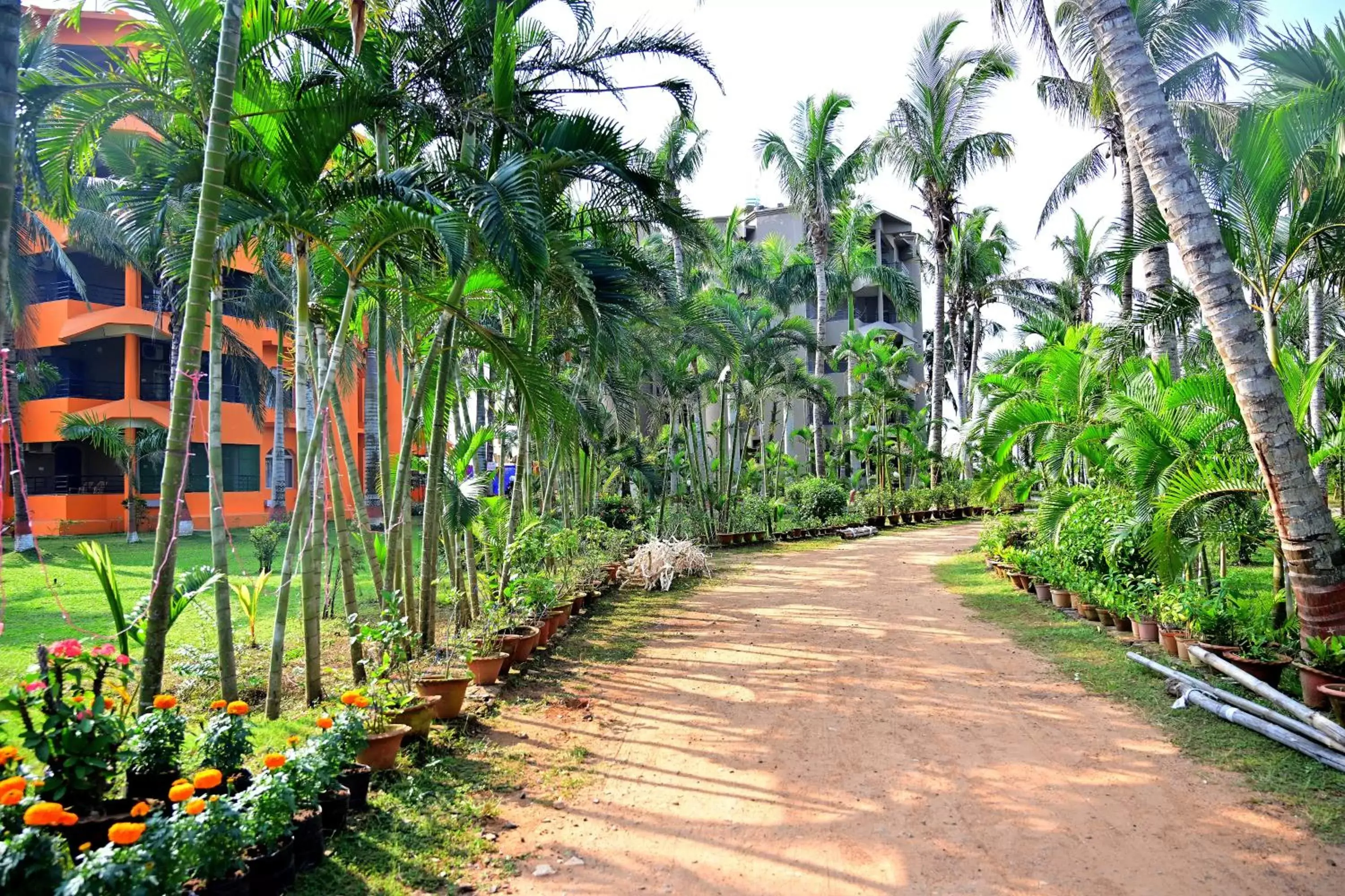 Garden in Toshali Sands Puri