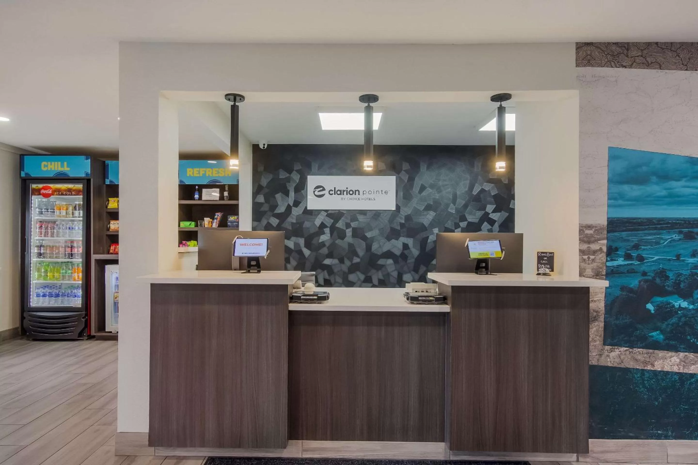 Lobby or reception in Clarion Pointe Harrodsburg-Danville