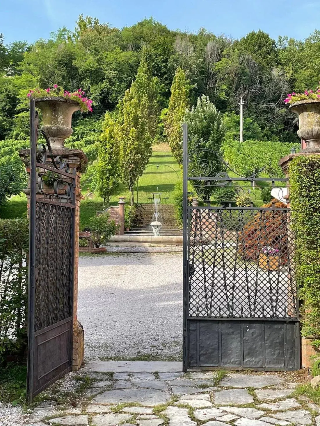 Garden in Villa Clementina - Prosecco Country Hotel