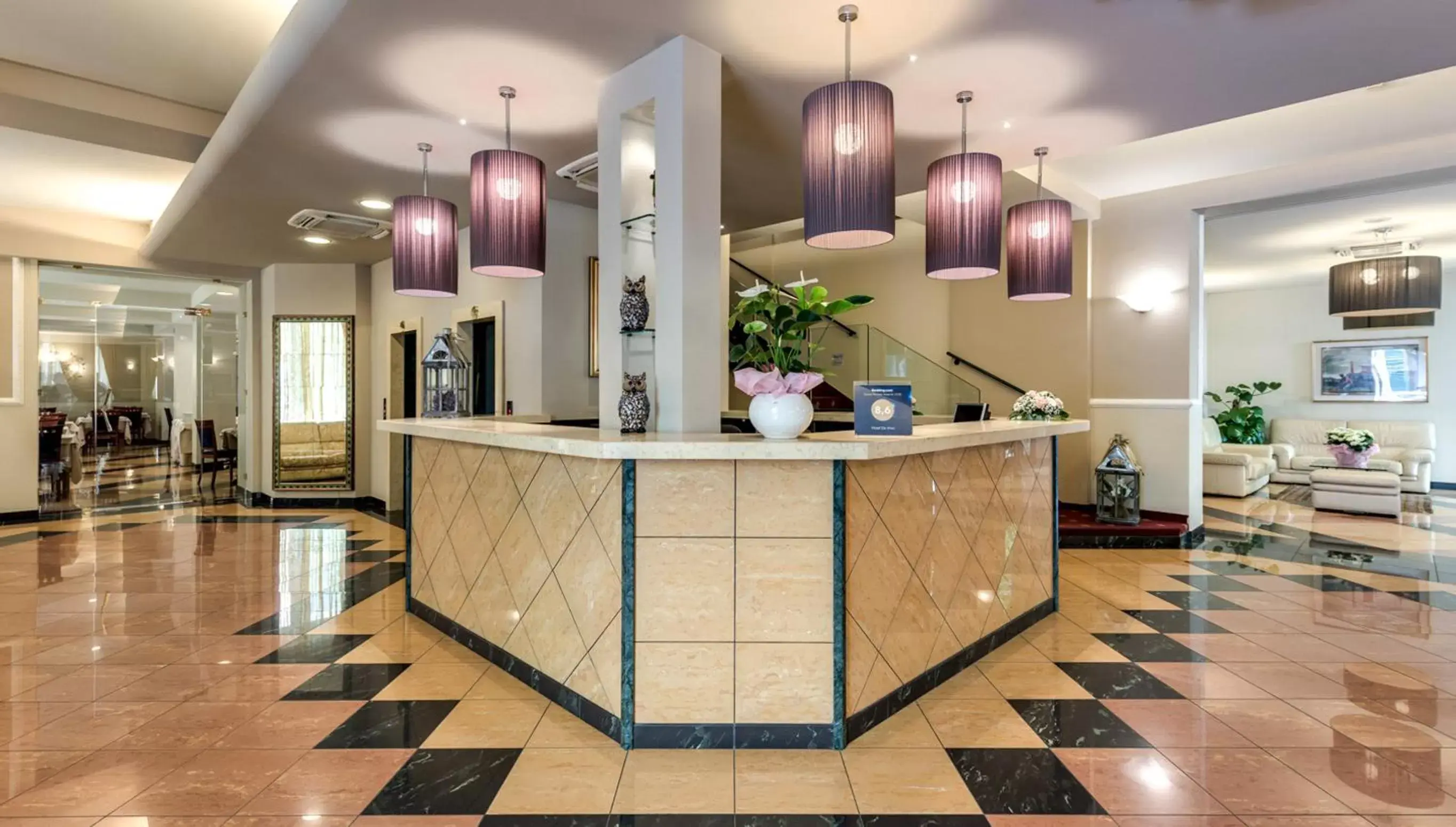 Lobby or reception, Lobby/Reception in Hotel Da Vinci