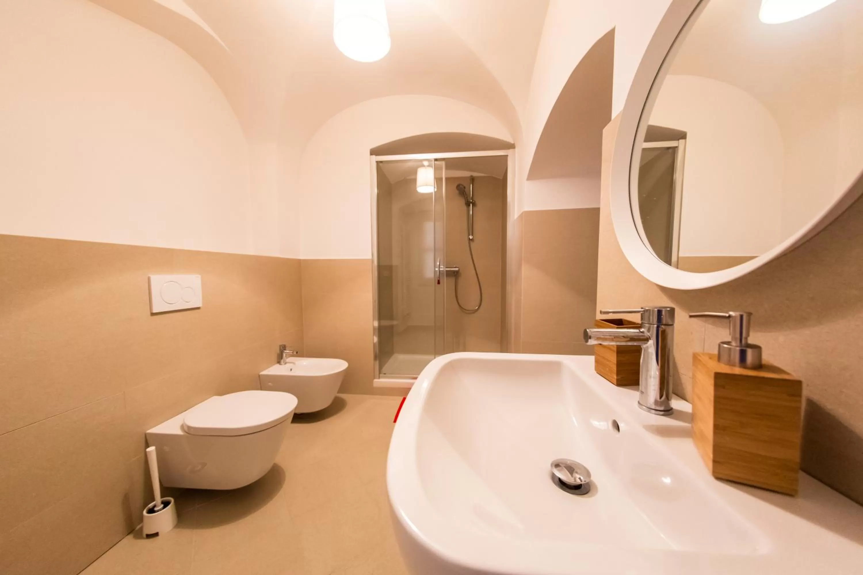 Shower in Three Golden Crowns Apartments