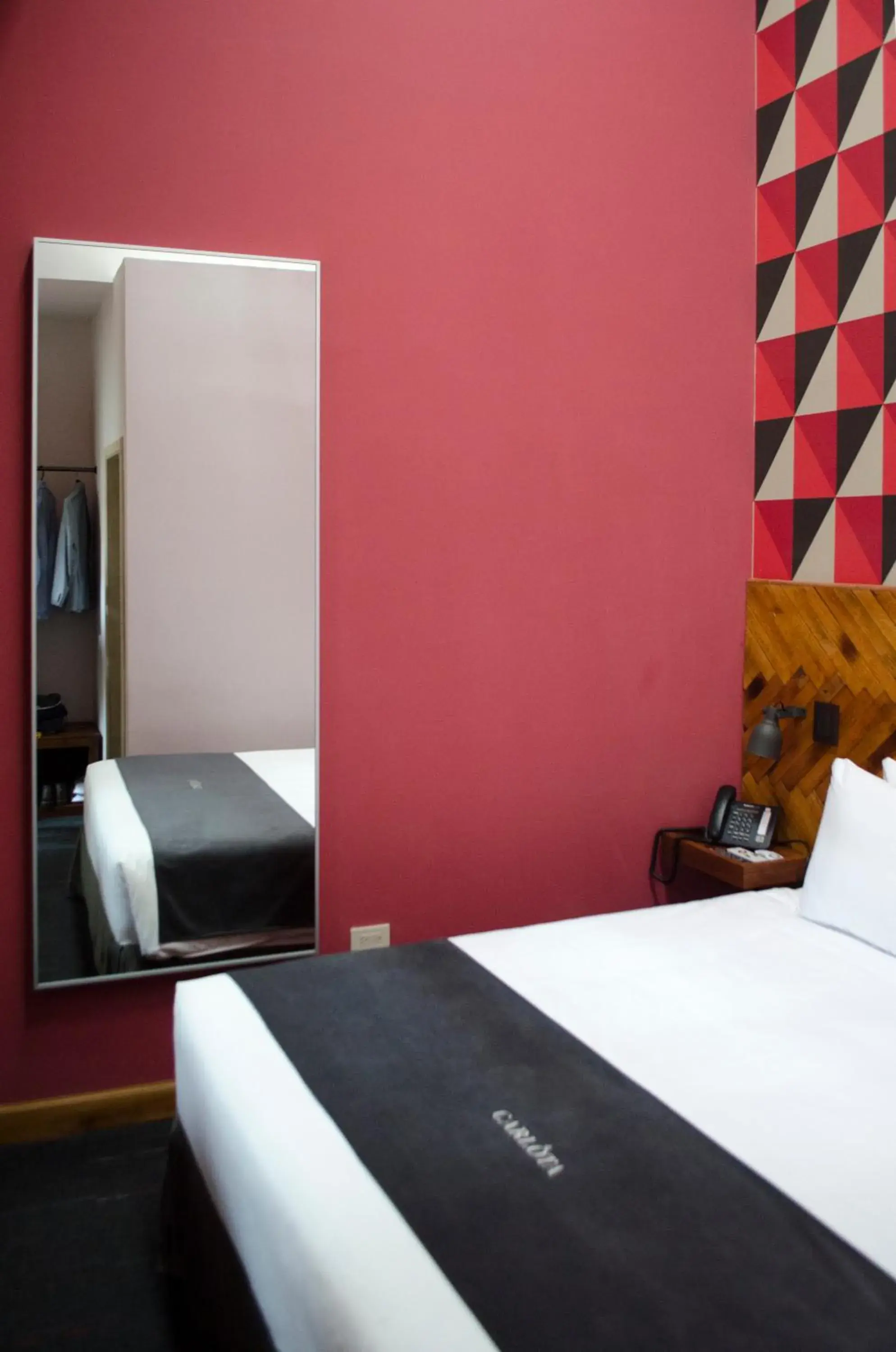 Bed in Carlota Sustainable Design Hotel