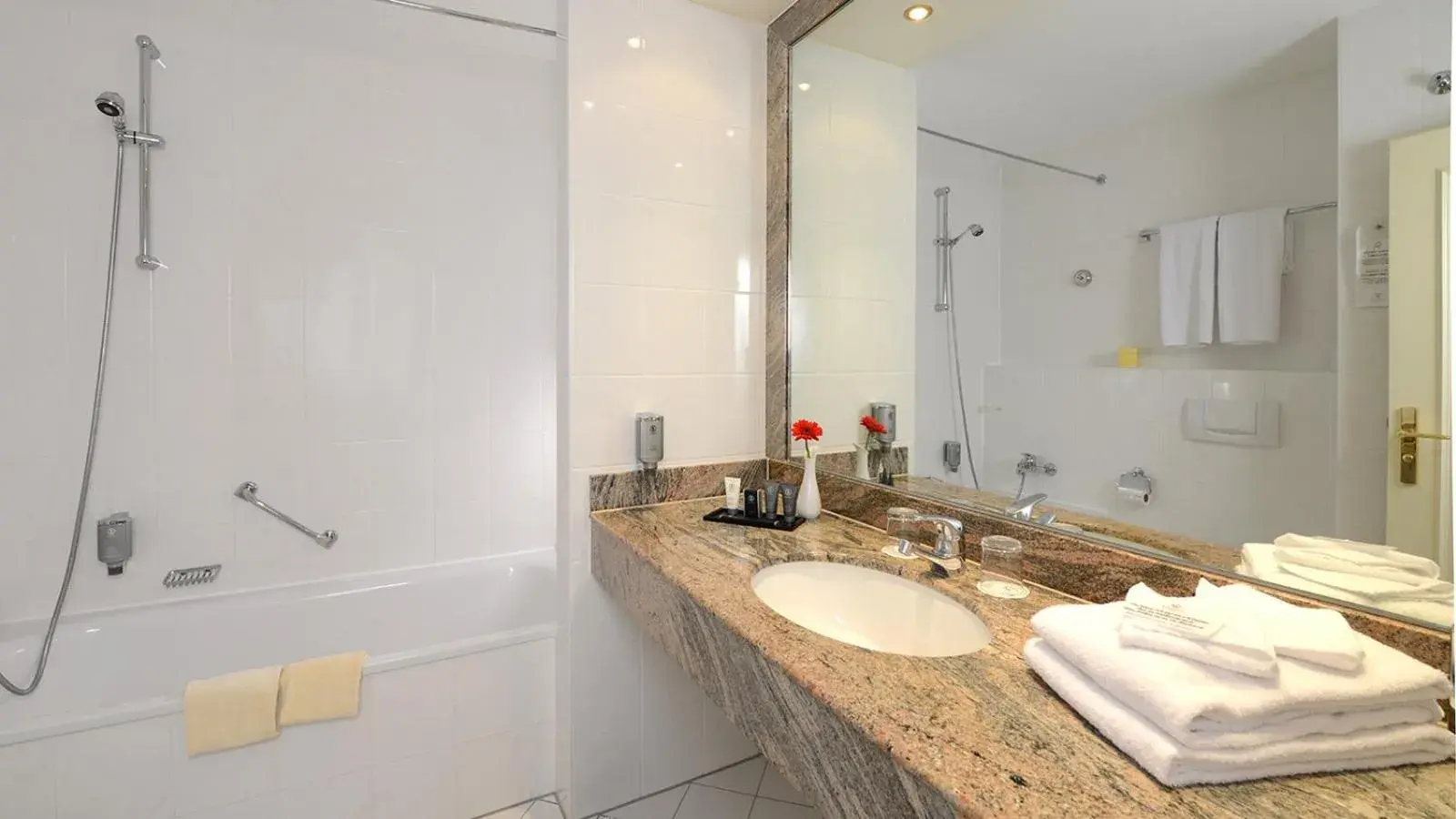 Bathroom in The Monarch Hotel Bathroom in The Monarch Hotel