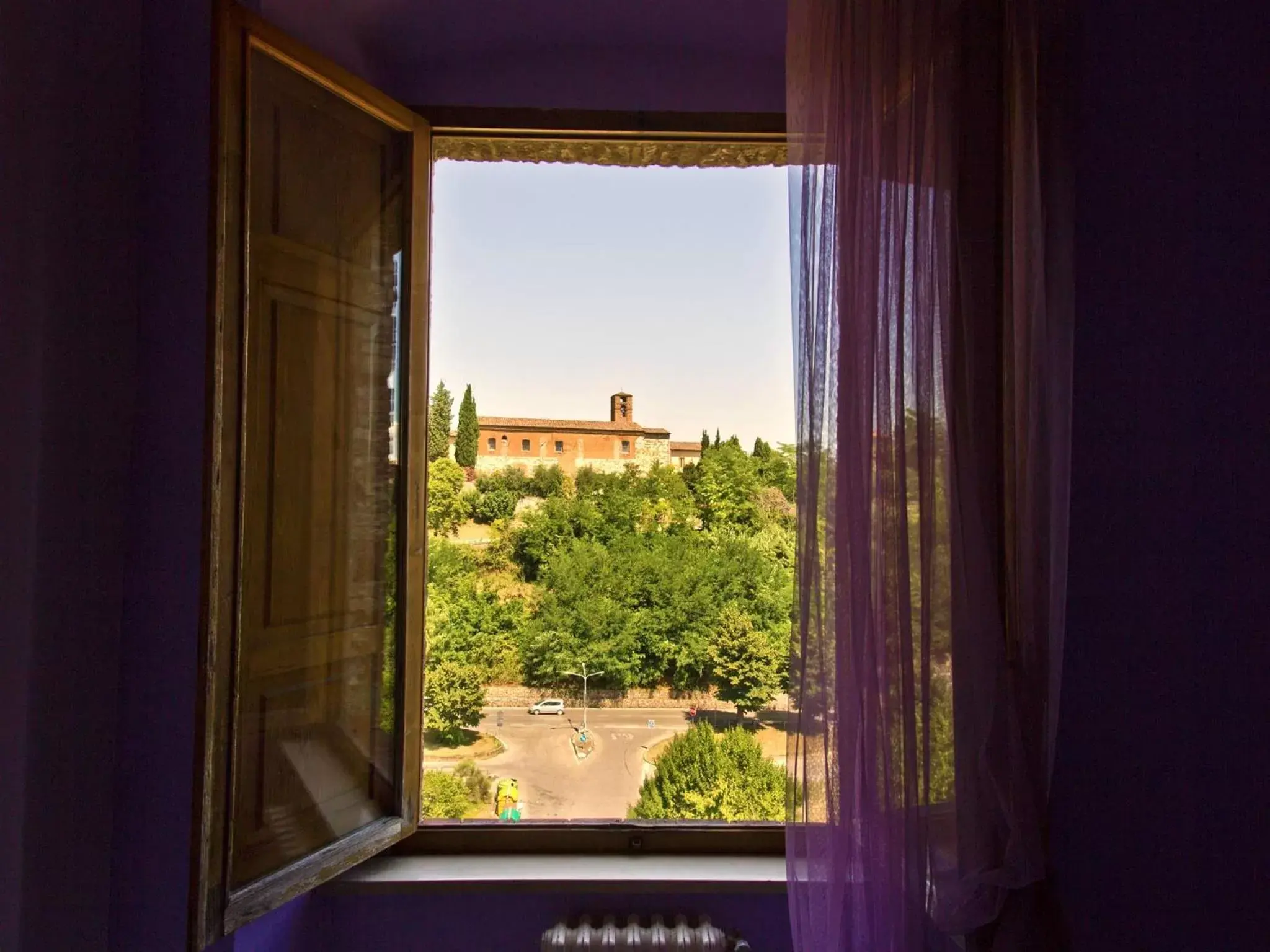 Landmark view, Balcony/Terrace in Hotel Palazzo Renieri - 3stelle S