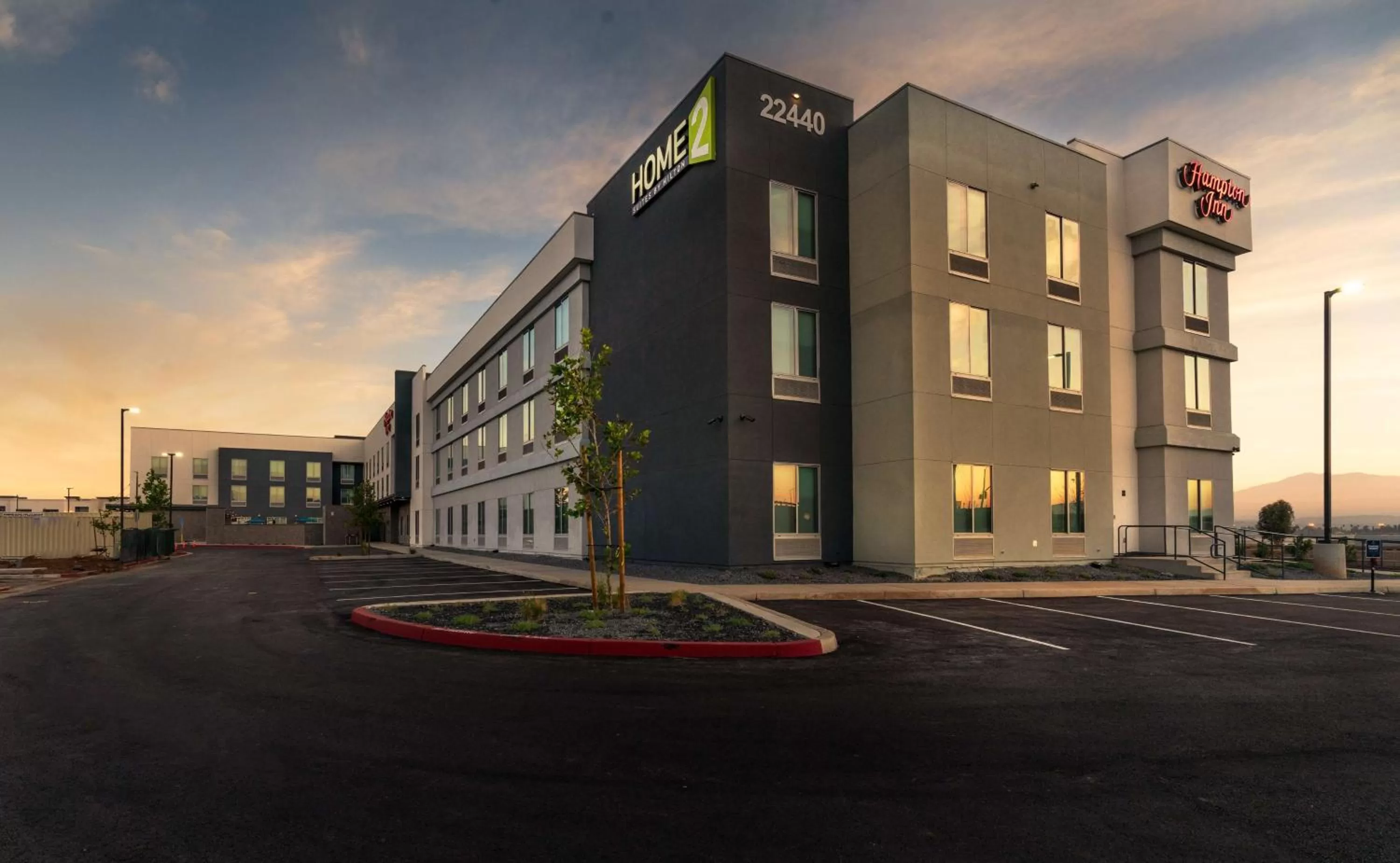 Property building in Home2 Suites By Hilton Riverside March Air Force Base, Ca