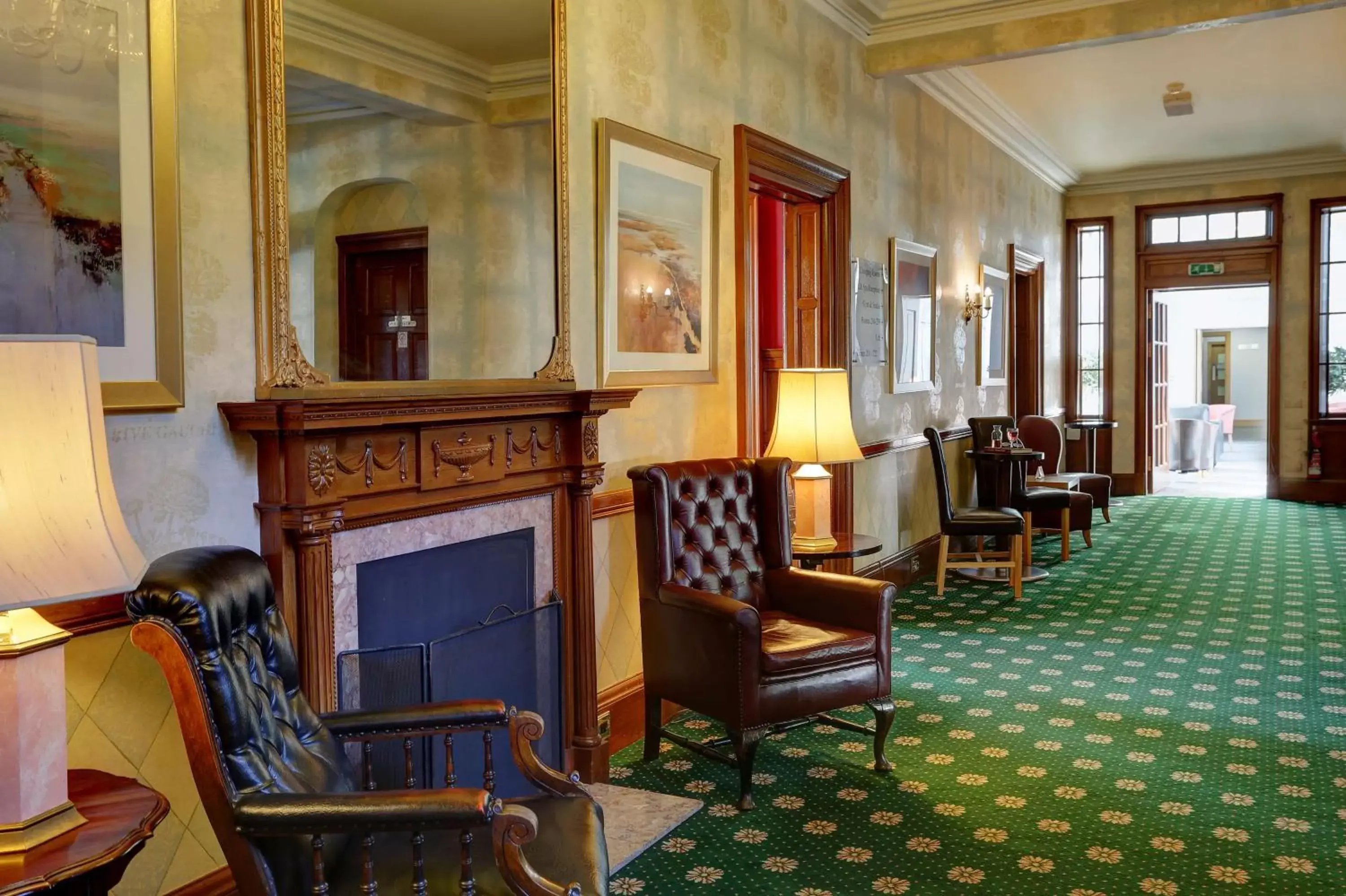 Lobby or reception, Seating Area in Best Western Balgeddie House Hotel