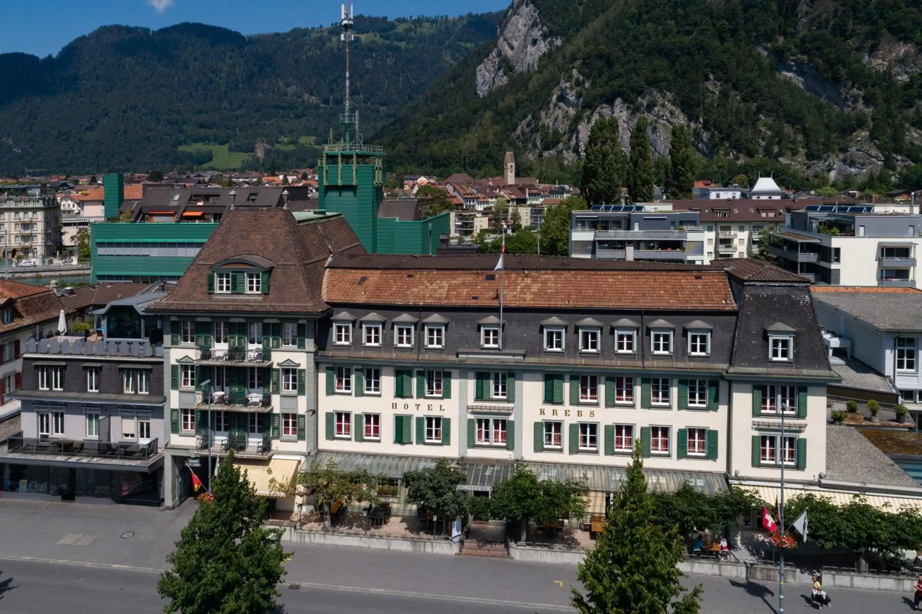 Property building in Hotel Krebs Interlaken