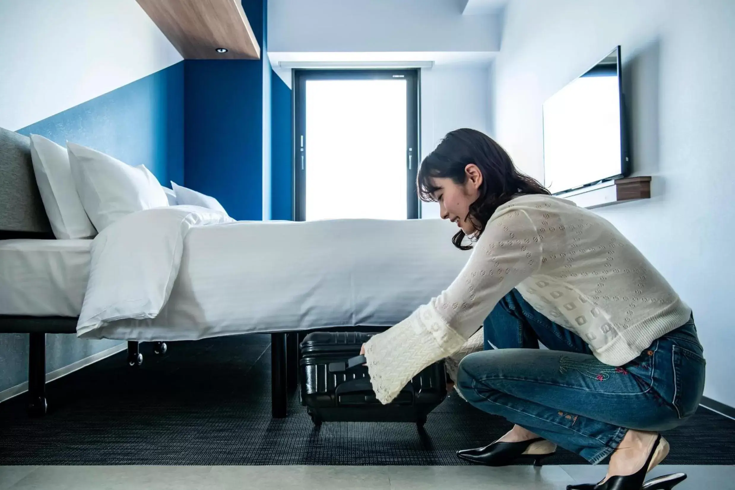 Photo of the whole room, Bed in Prince Smart Inn Kyoto Shijo Omiya Photo of the whole room, Bed in Prince Smart Inn Kyoto Shijo Omiya
