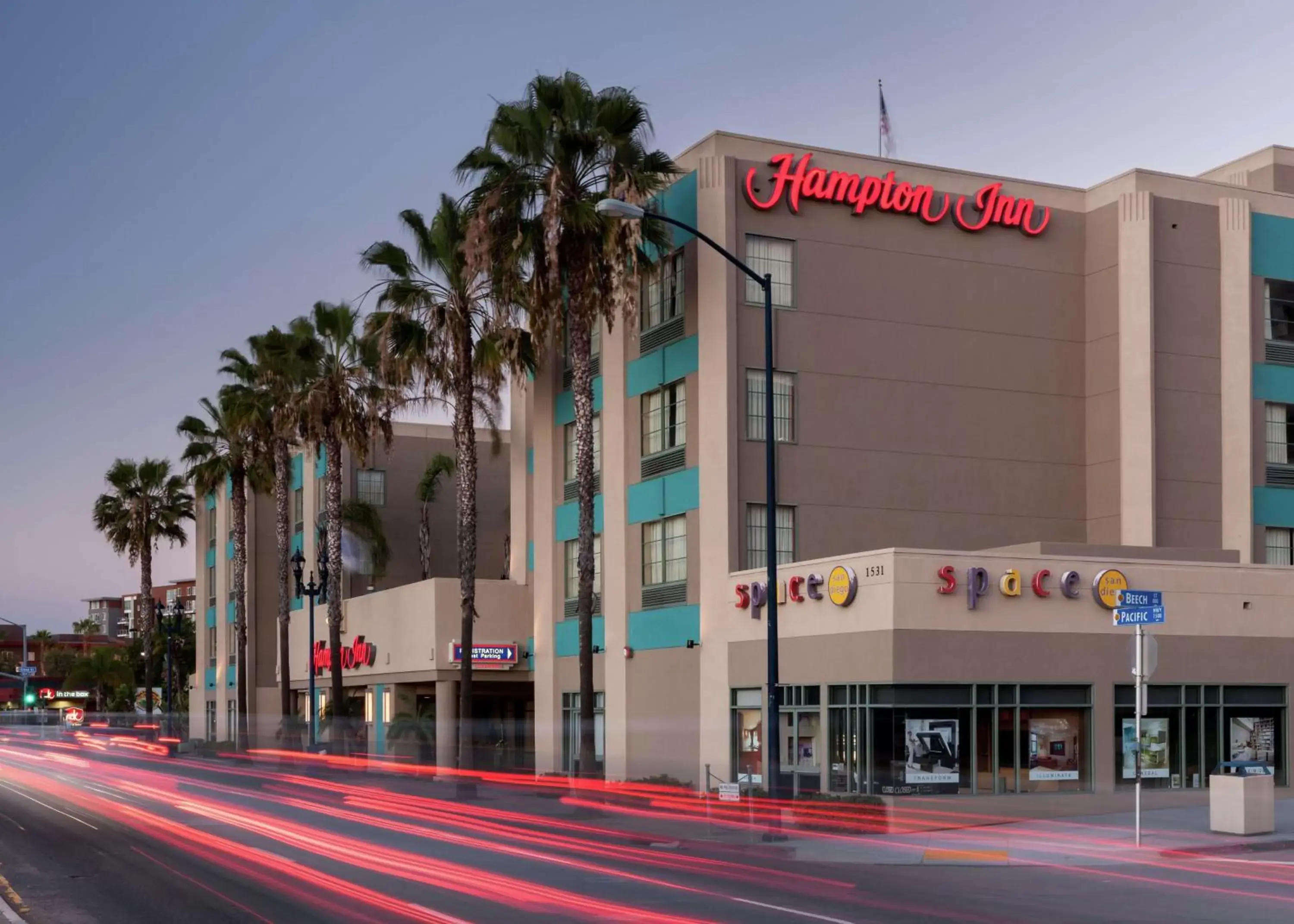 Property Building in Hampton Inn San Diego Downtown