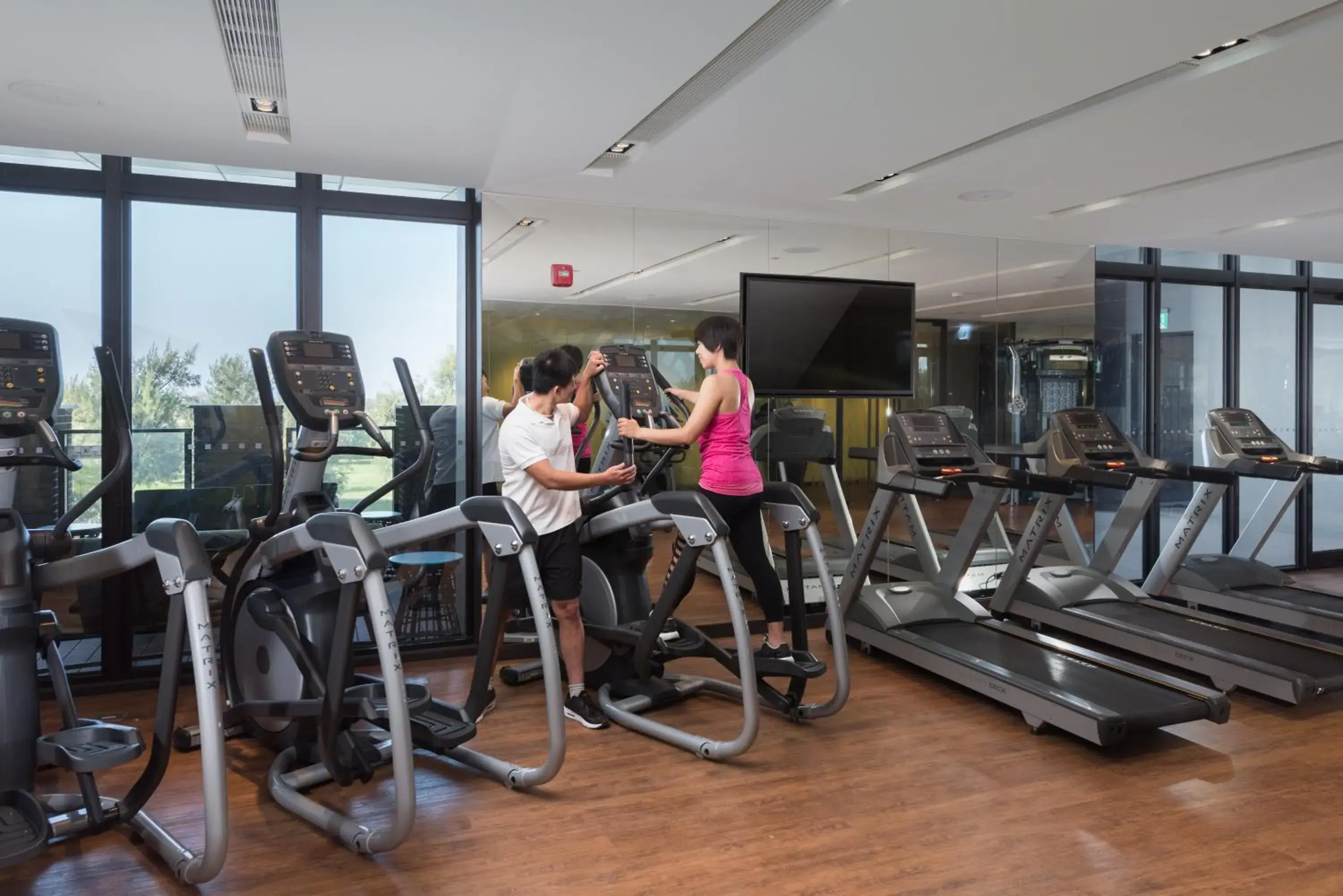 Fitness centre/facilities, Fitness Center/Facilities in Crowne Plaza Tainan, an IHG Hotel