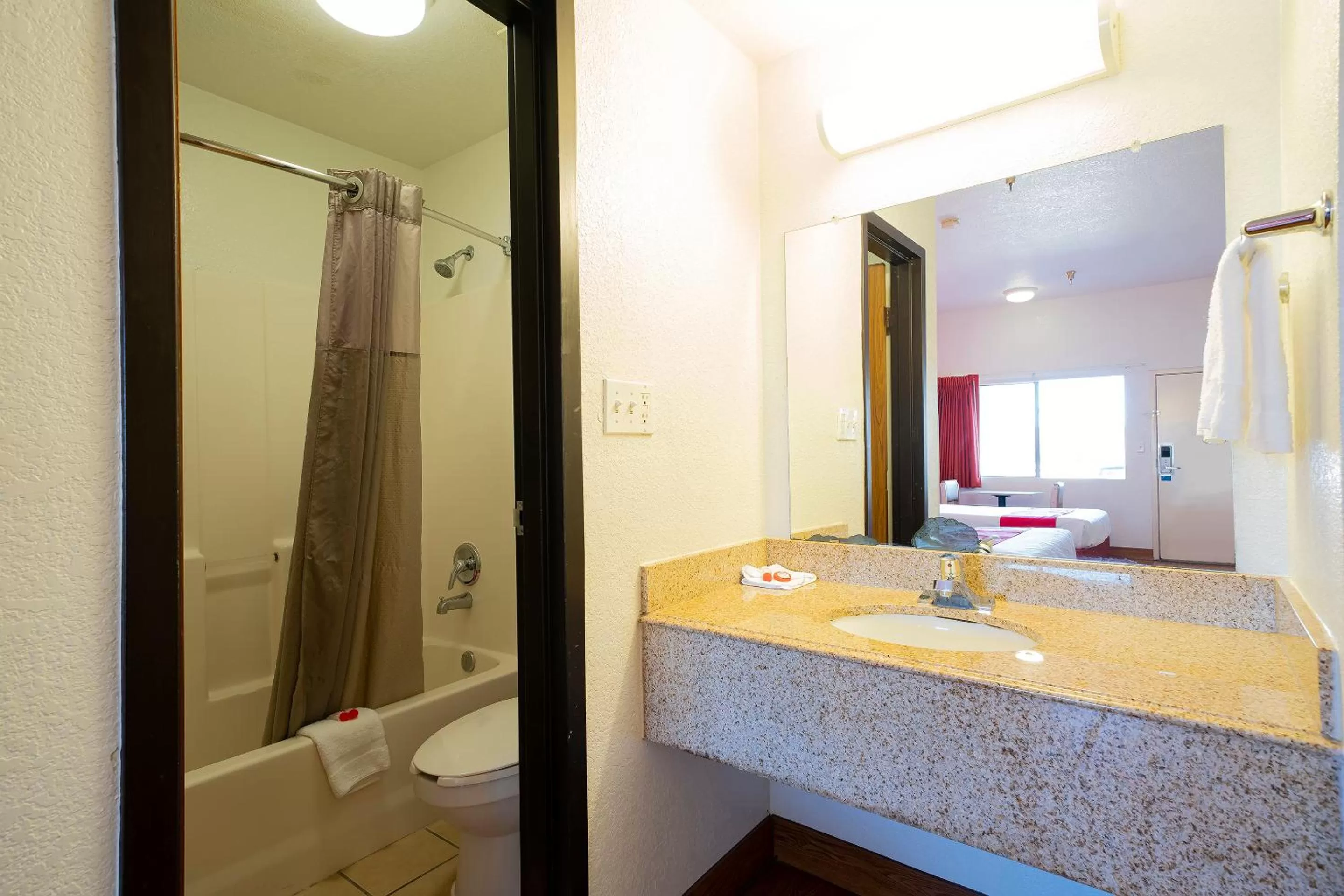 Bathroom in Americas Best Value Inn & Suites Humble