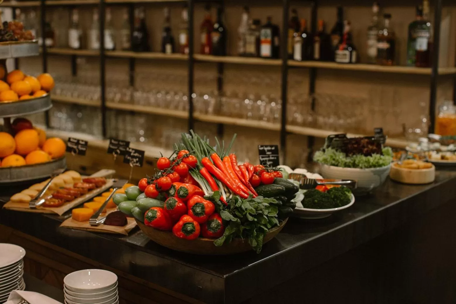 Buffet breakfast in Shota @ Rustaveli Boutique Hotel