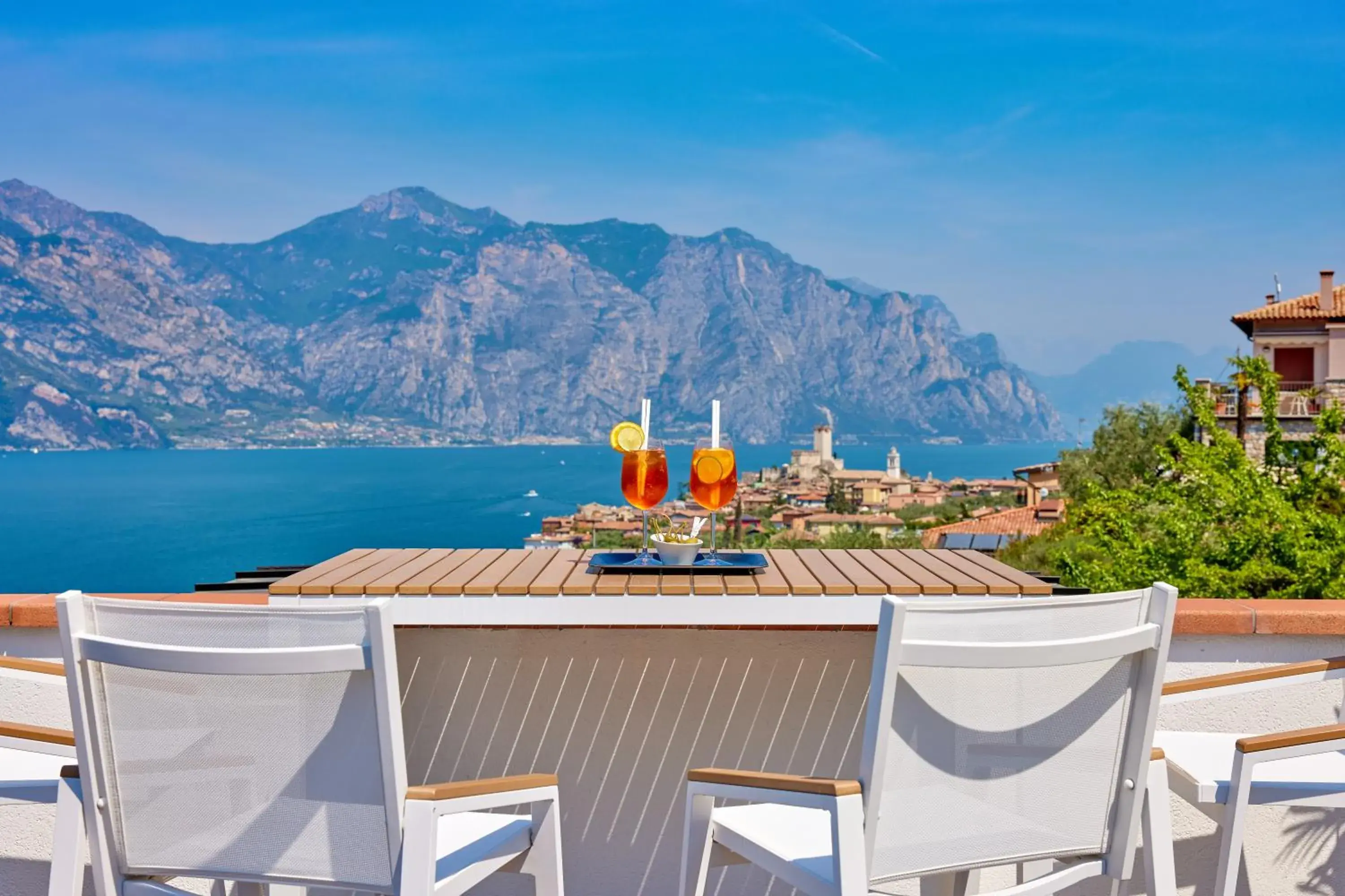 Natural landscape, Mountain View in Hotel Villa Smeralda