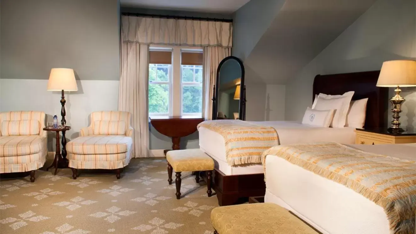 Resort View Room - 2 Double Beds in Omni Bedford Springs Resort