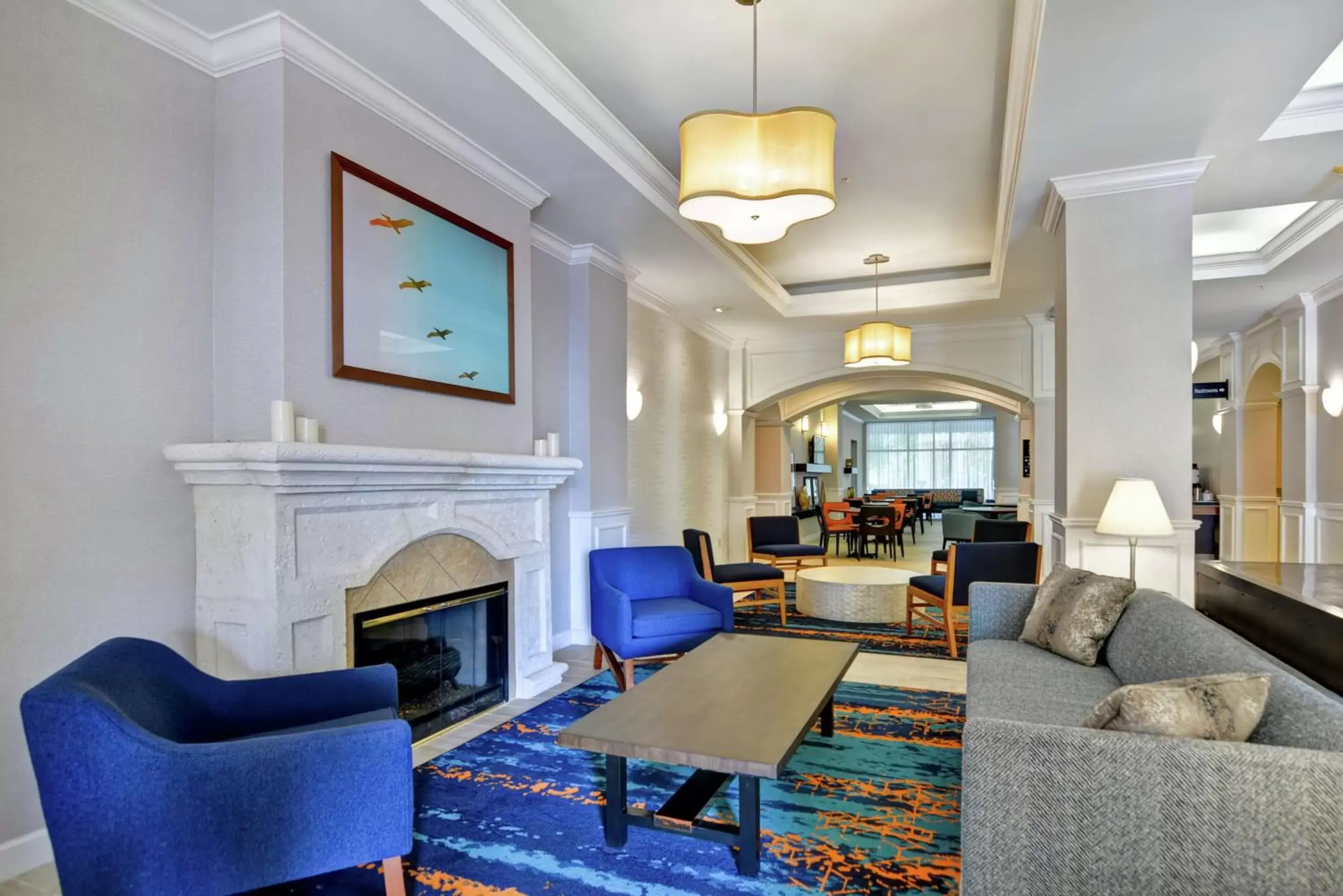 Lobby or reception, Seating Area in Hampton Inn Palm Beach Gardens