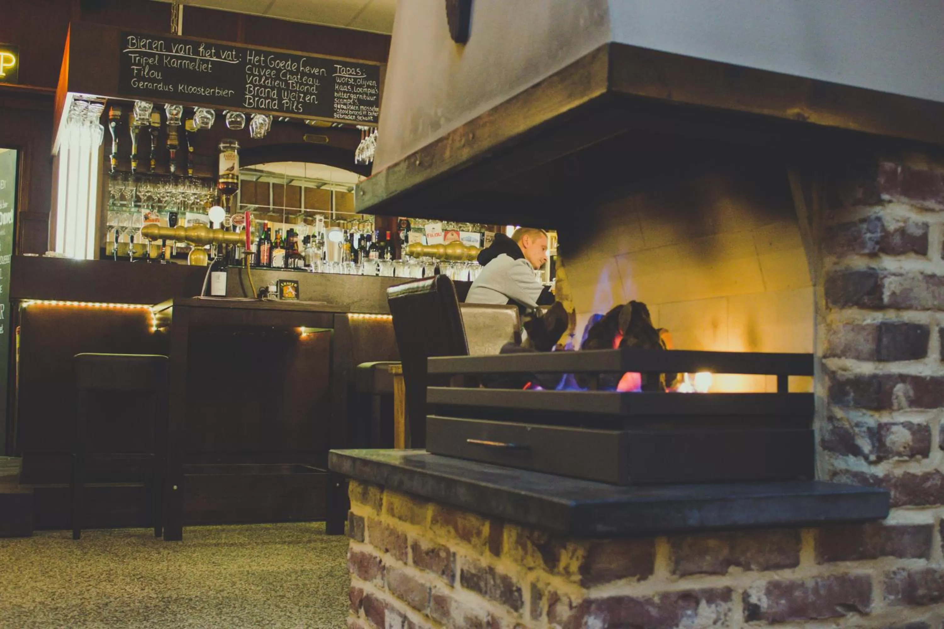 Lounge or bar in Hotel Brasserie de Kroon