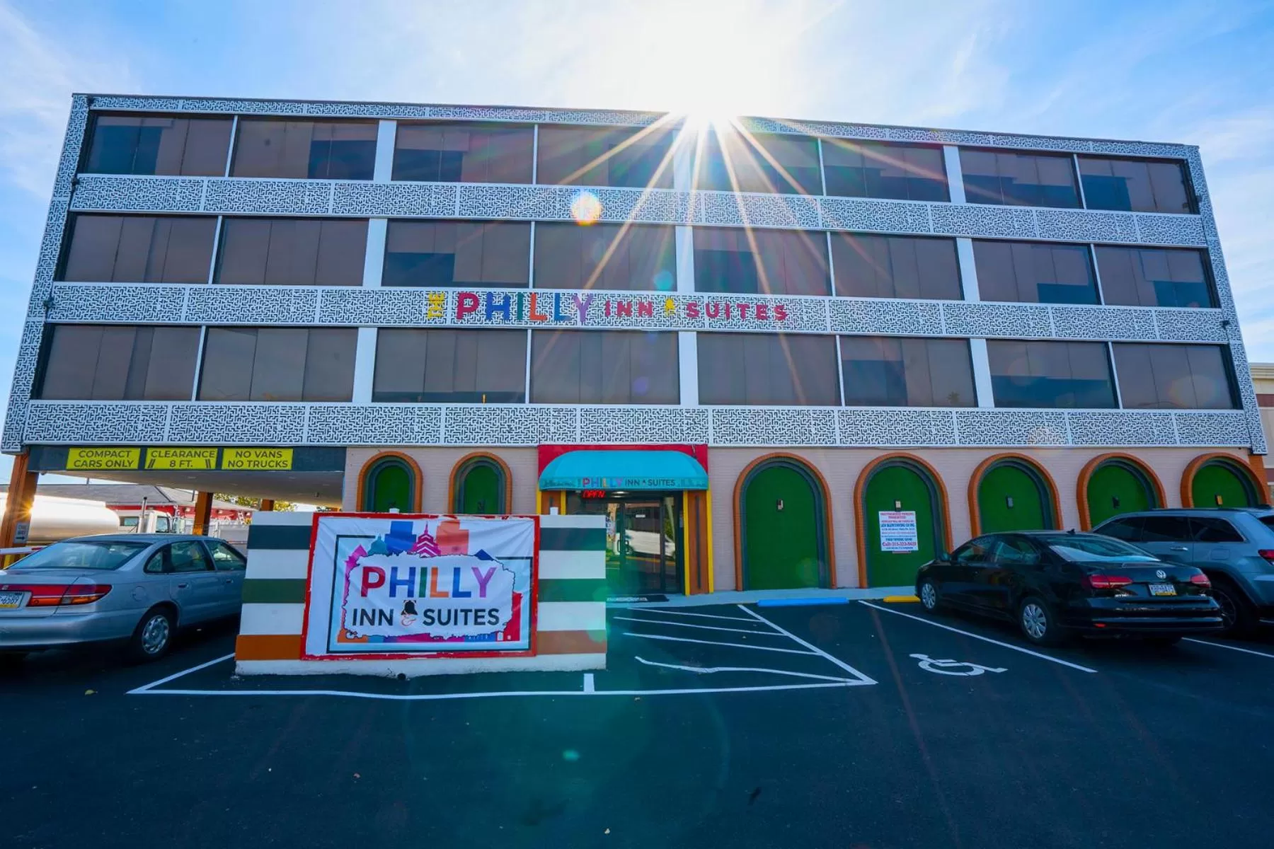 Property building in Philly Inn & Suites
