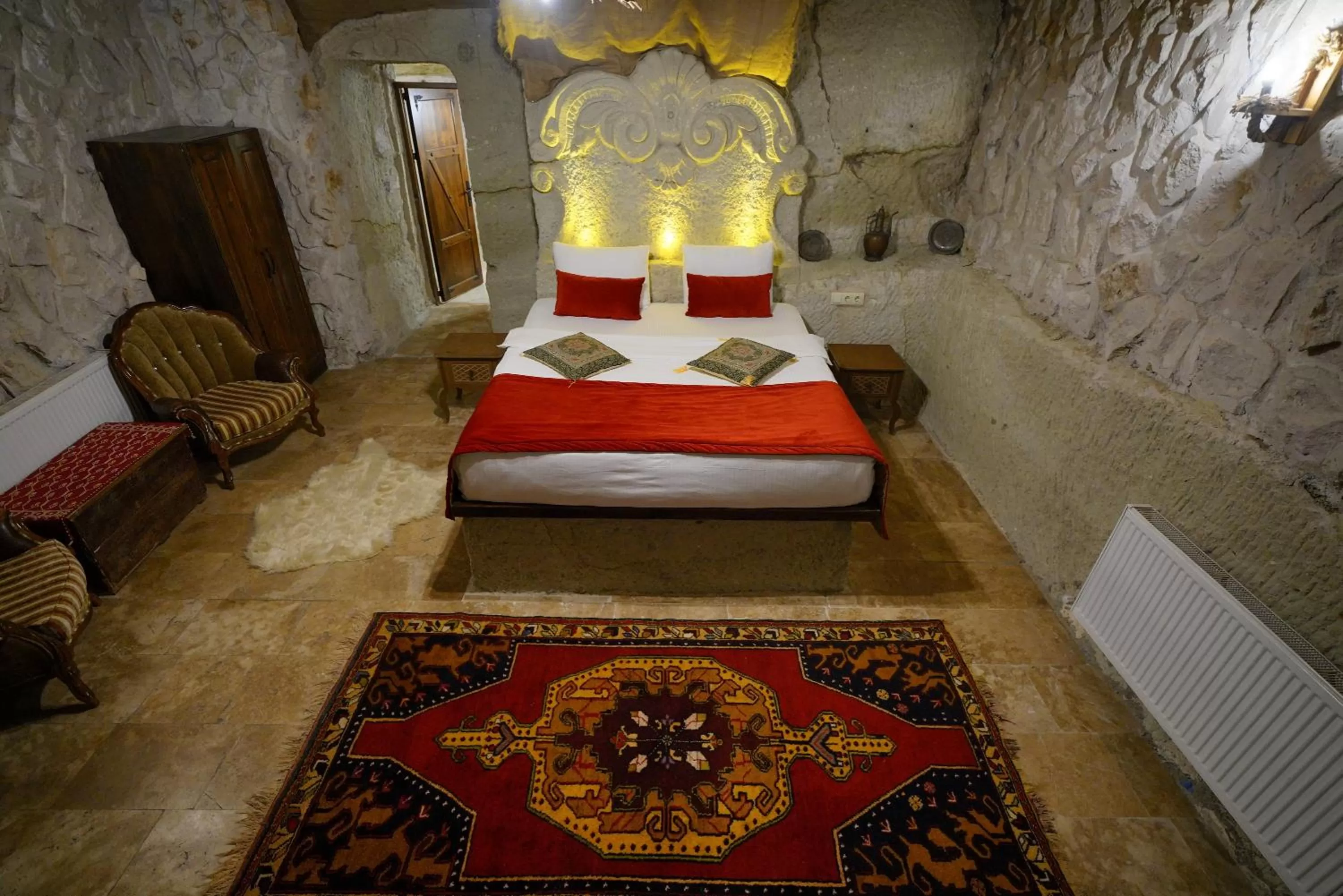 Photo of the whole room, Bed in Cappadocia Nar Cave House & Swimming Pool