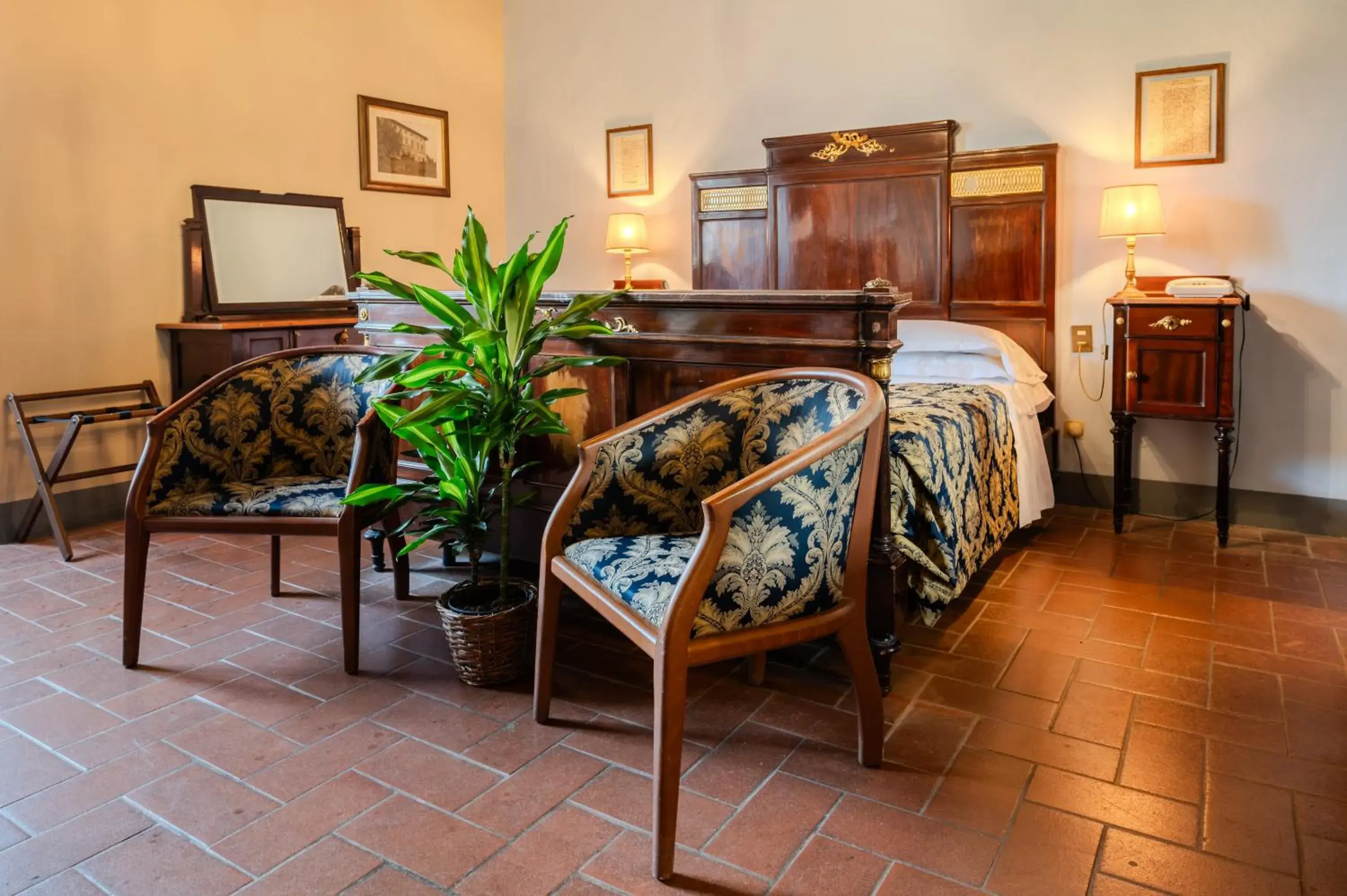 Bedroom in Villa Pitiana