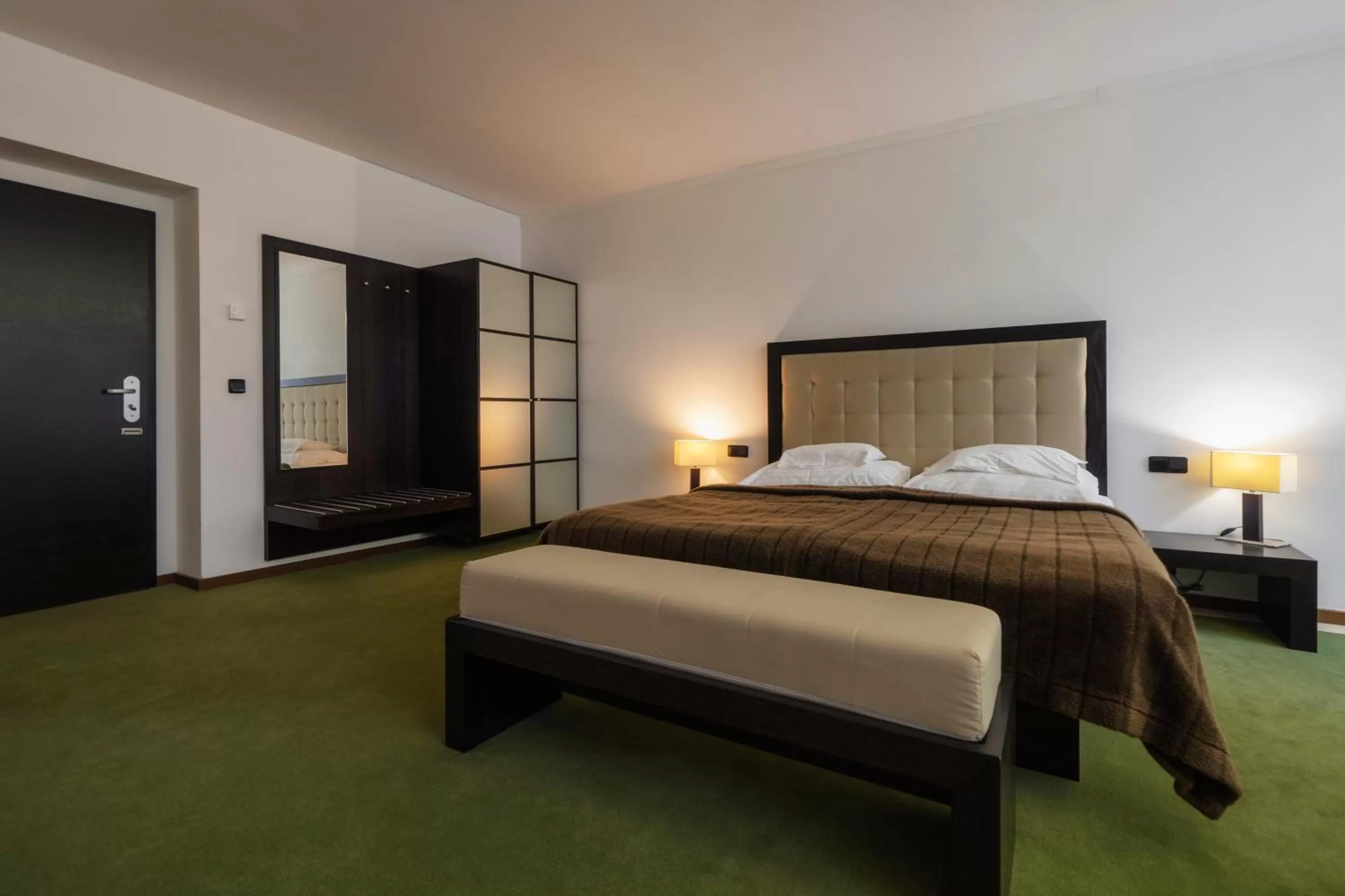 Bed in Hotel Astory Plzeň