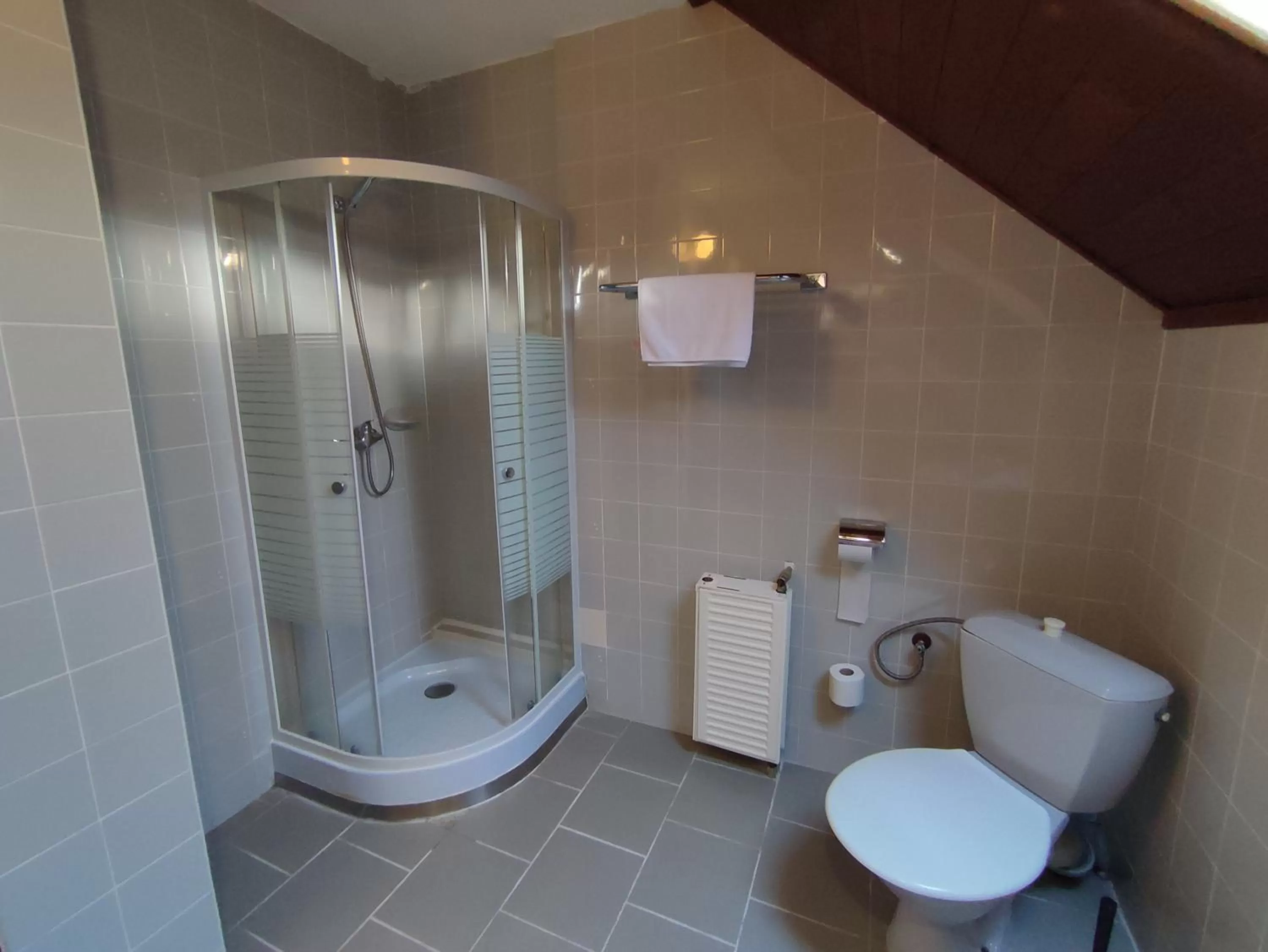 Shower in Hotel Bohemia Excellent