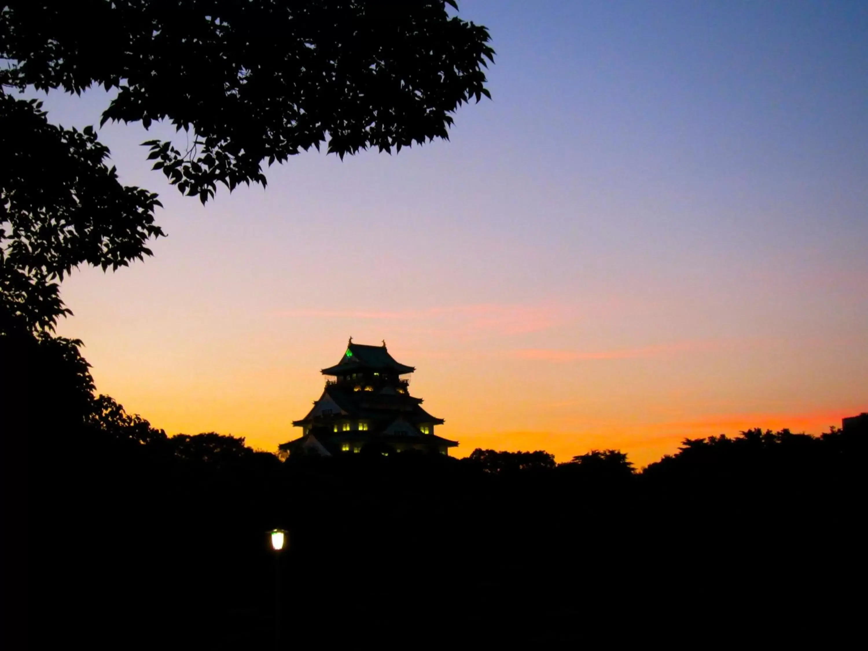 Nearby landmark, Sunrise/Sunset in Hotel Wing International Select Osaka Umeda