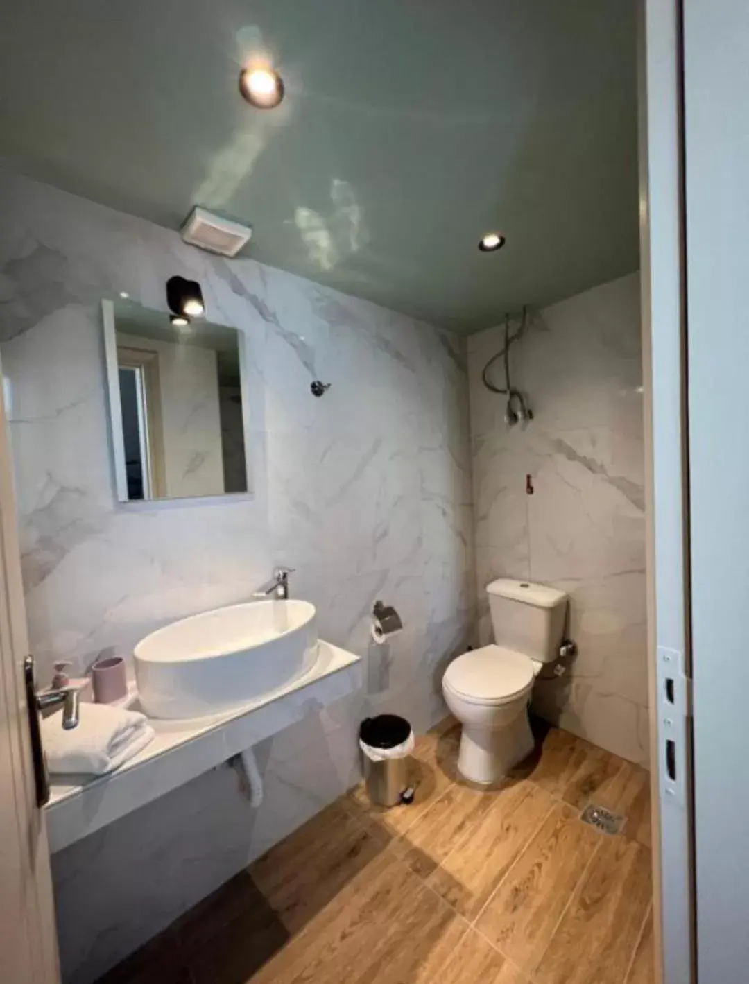 Bathroom in SPN.SPIROS APARTMENTS PREVEZA