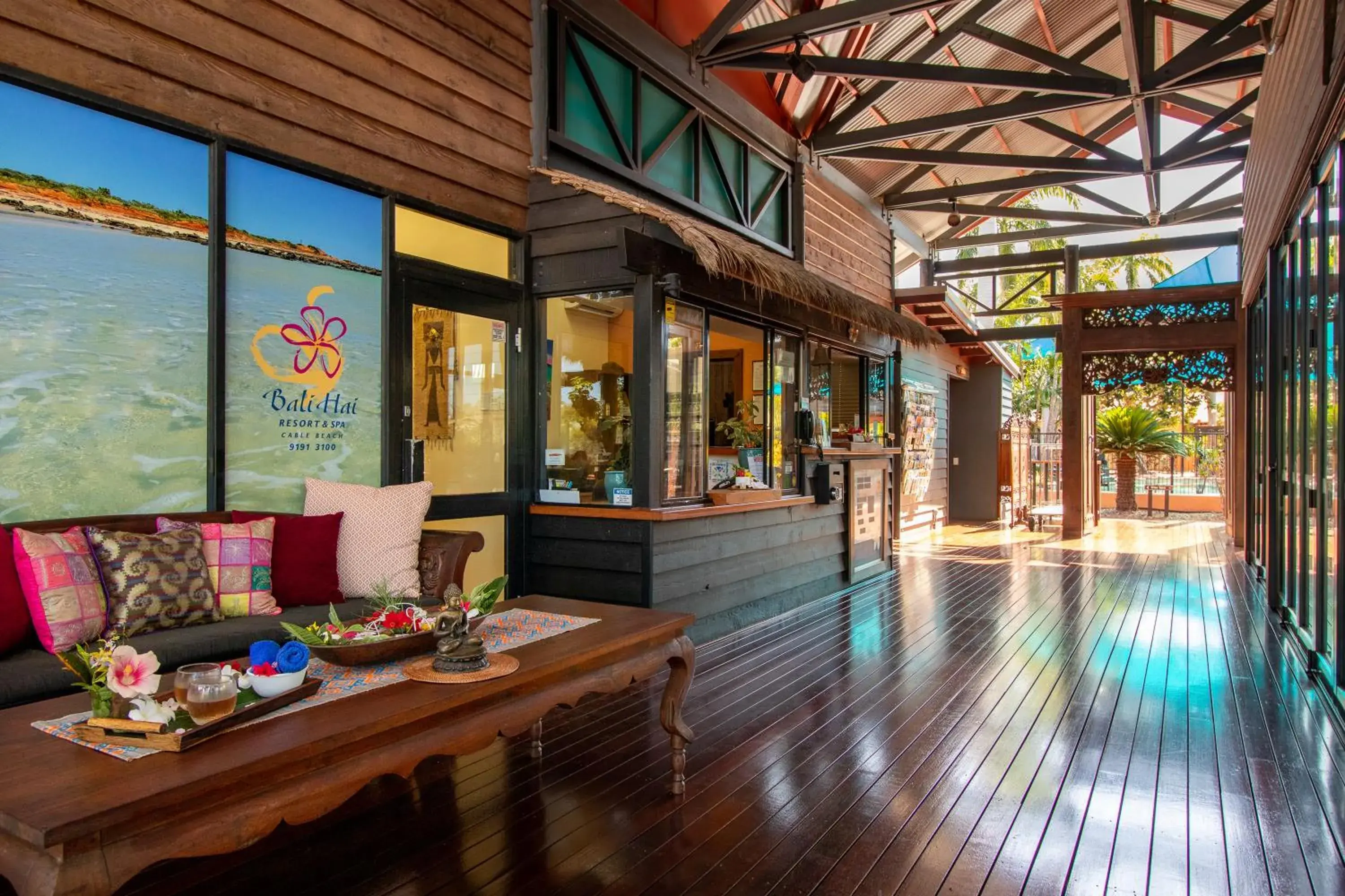 Facade/entrance in Bali Hai Resort & Spa
