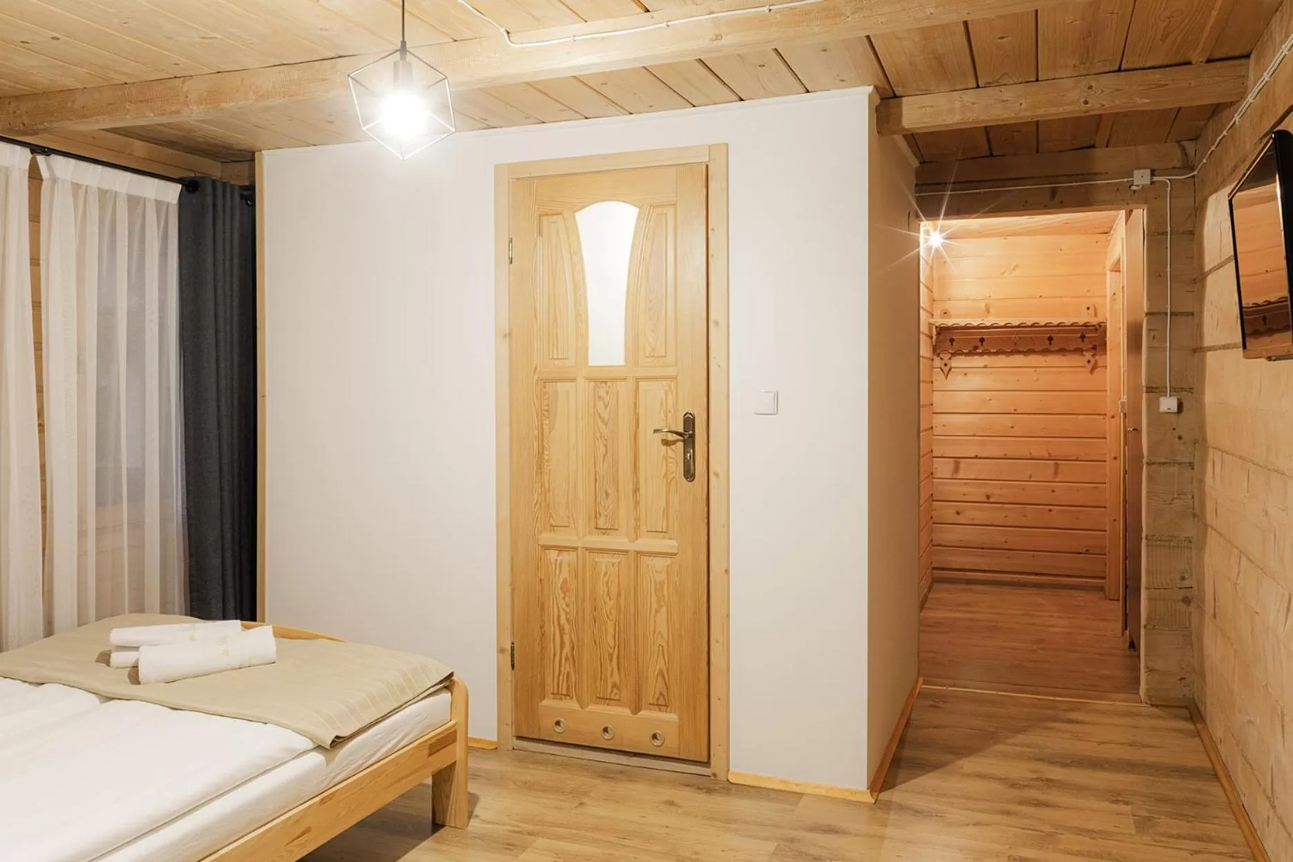 Photo of the whole room, Bed in Chata u Bronka