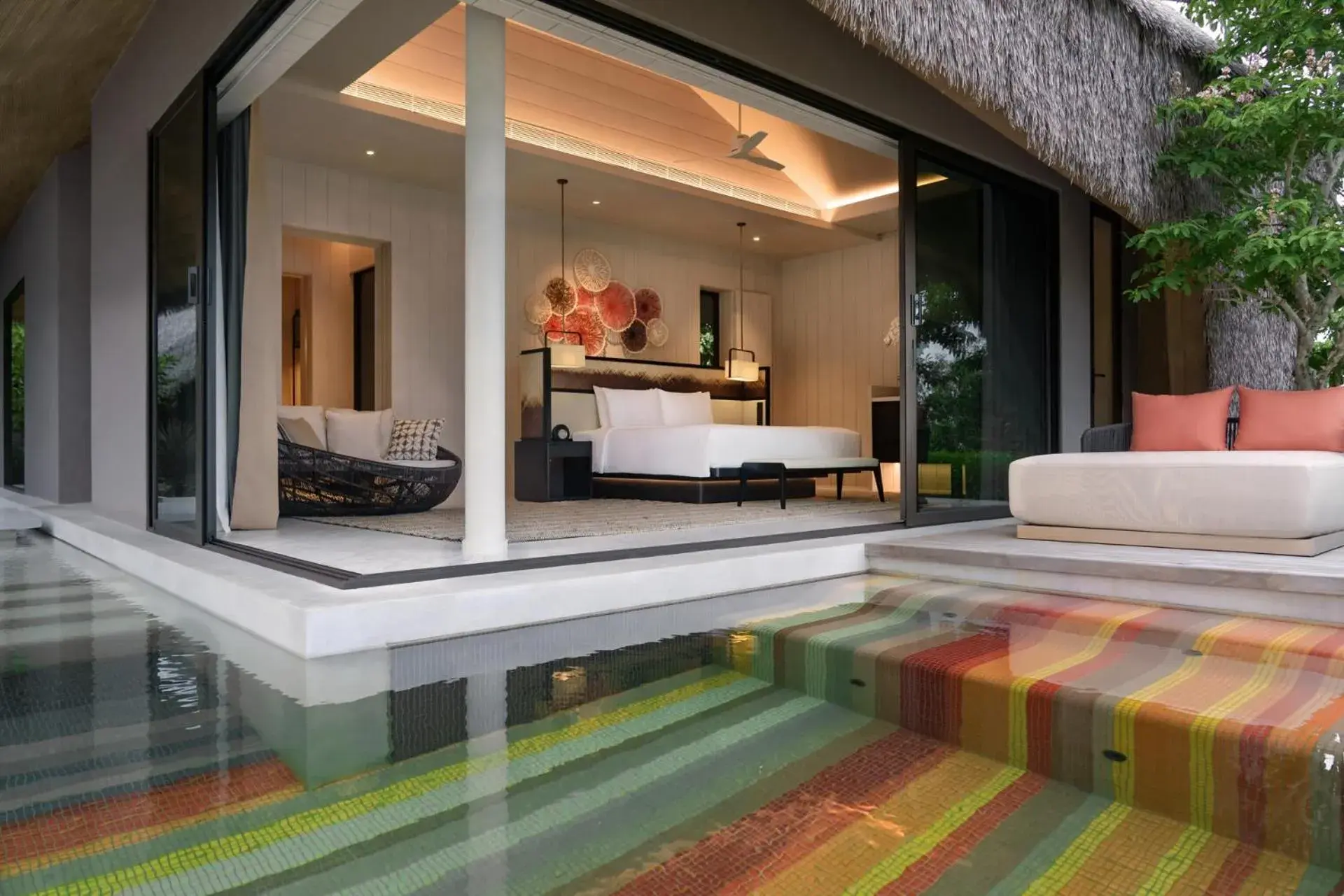 Bedroom, Swimming Pool in Hyatt Regency Koh Samui- SHA Extra Plus