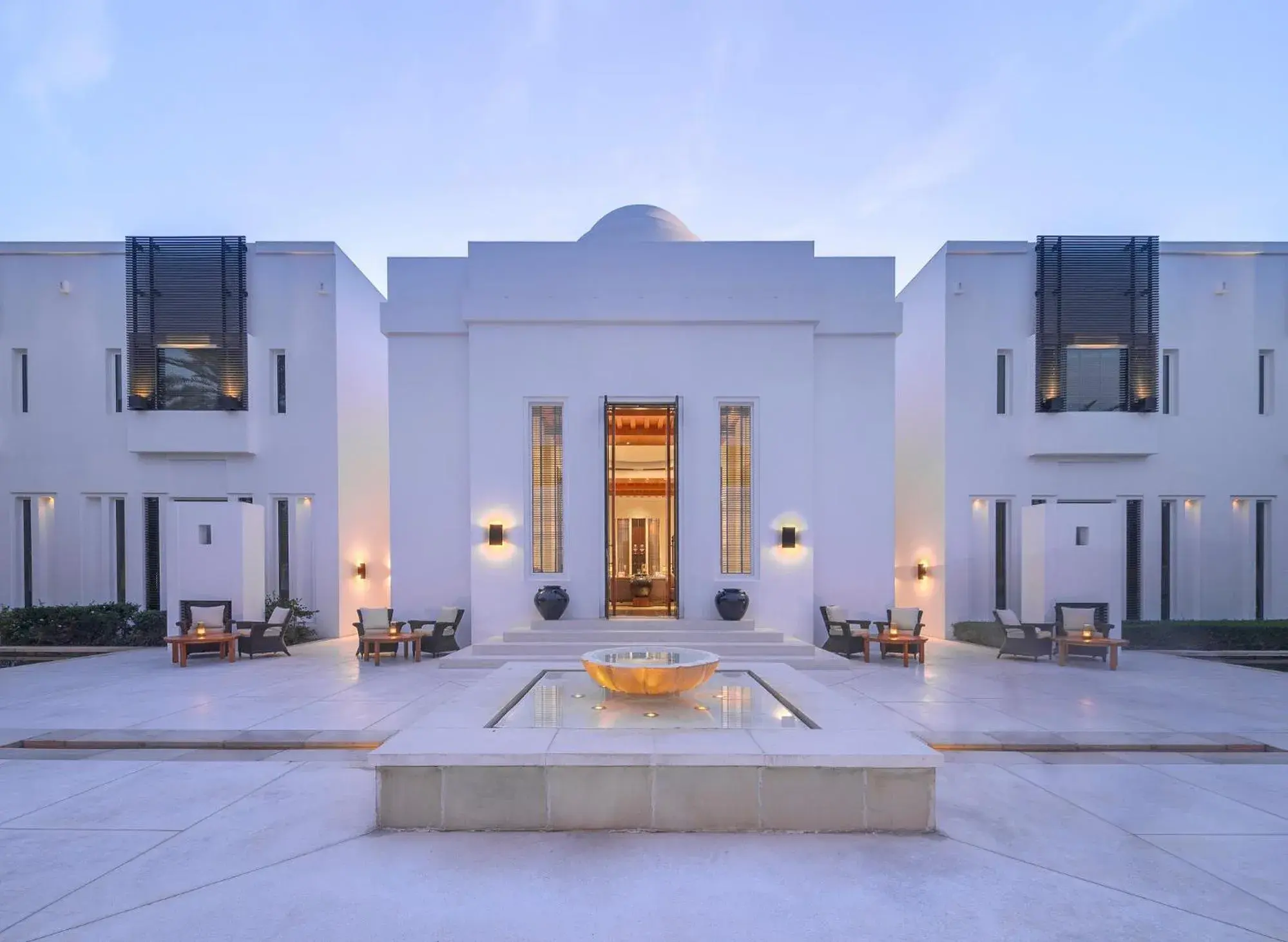 Property building in The Chedi Muscat Property building in The Chedi Muscat
