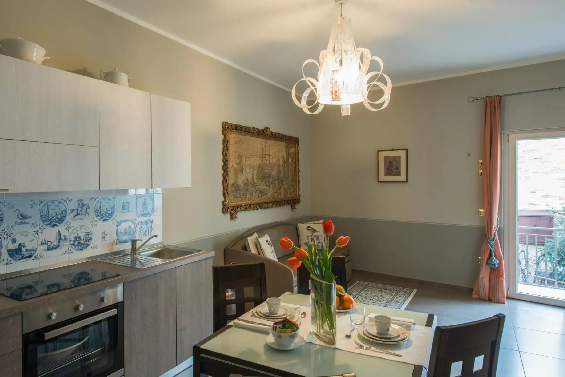 Balcony/Terrace, Kitchen/Kitchenette in Palazzo Rotati