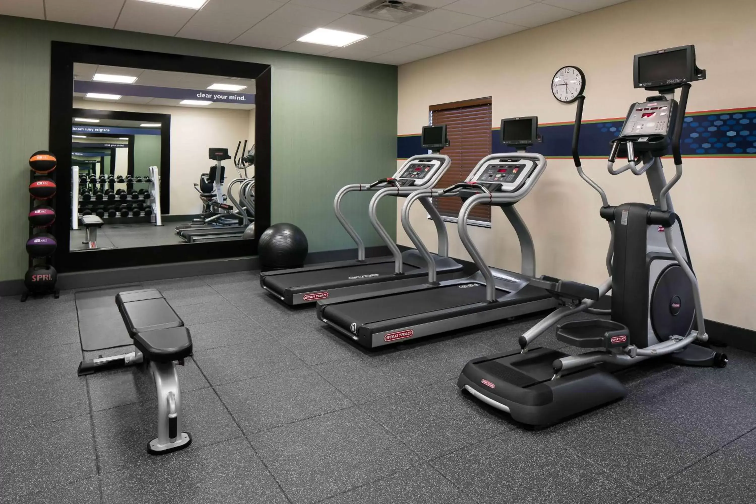 Fitness centre/facilities, Fitness Center/Facilities in Hampton Inn & Suites-Hudson Wisconsin