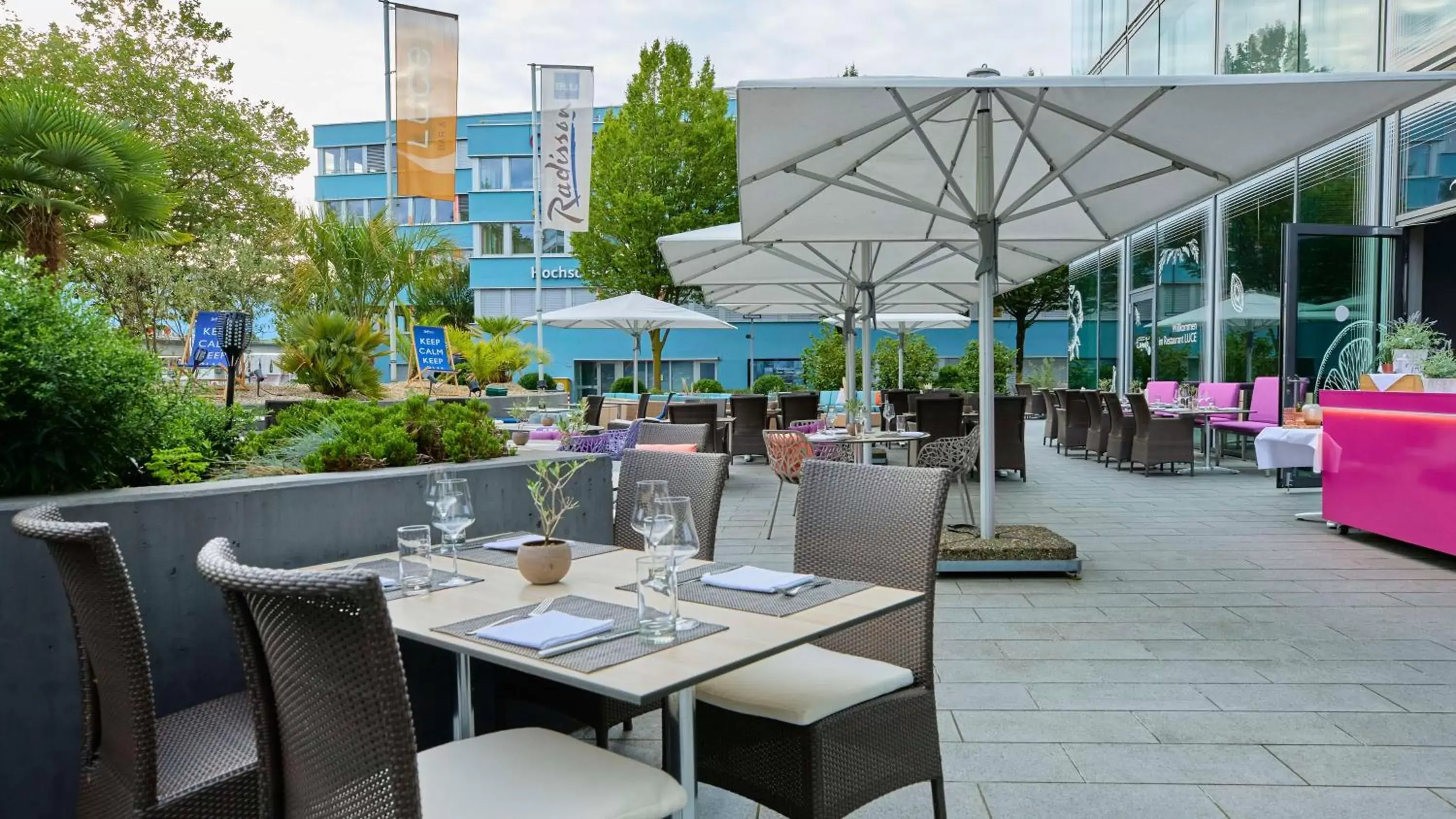 Restaurant/Places to Eat in Radisson Blu Hotel, Lucerne