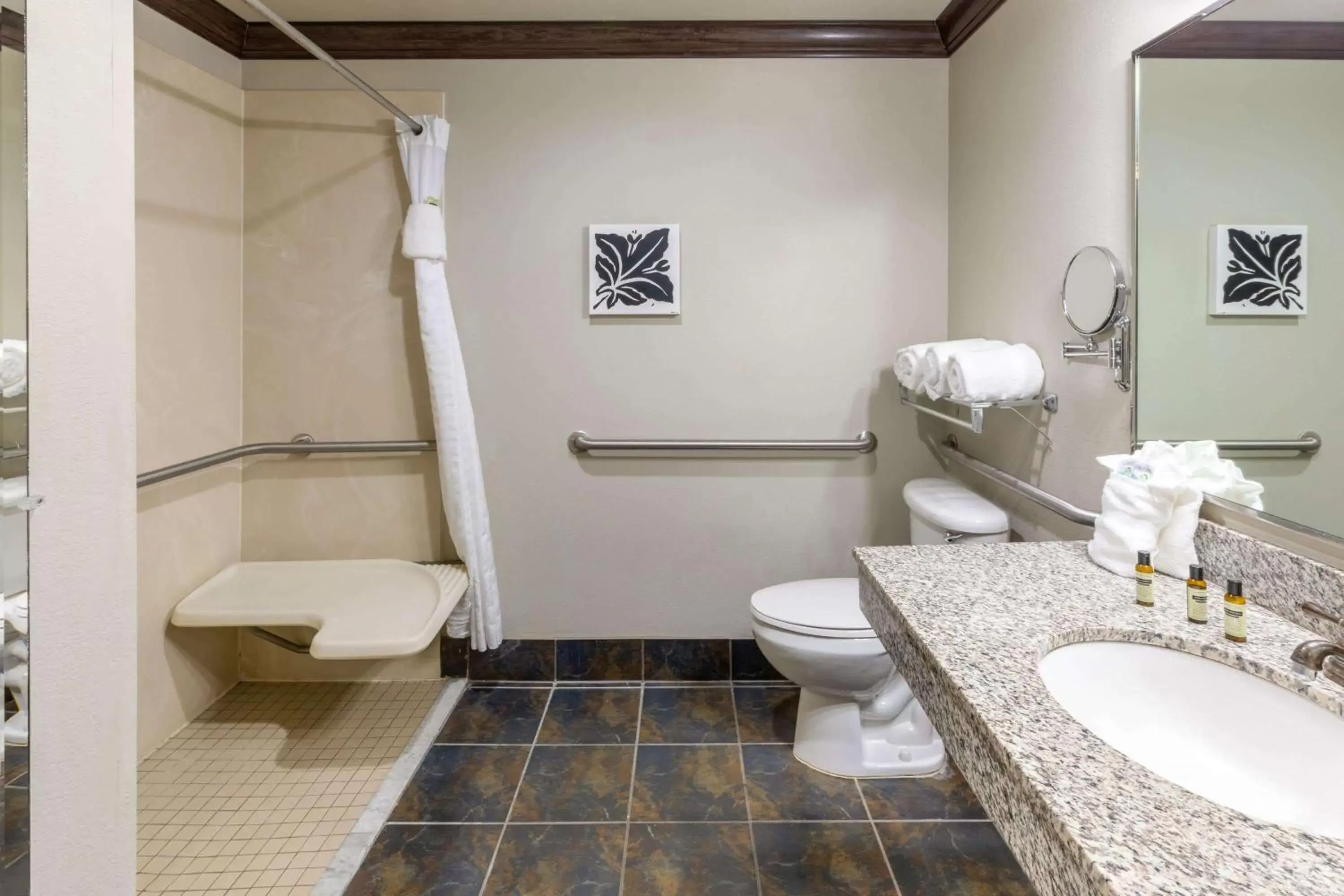 Shower, Bathroom in Hawthorn Suites by Wyndham Lubbock