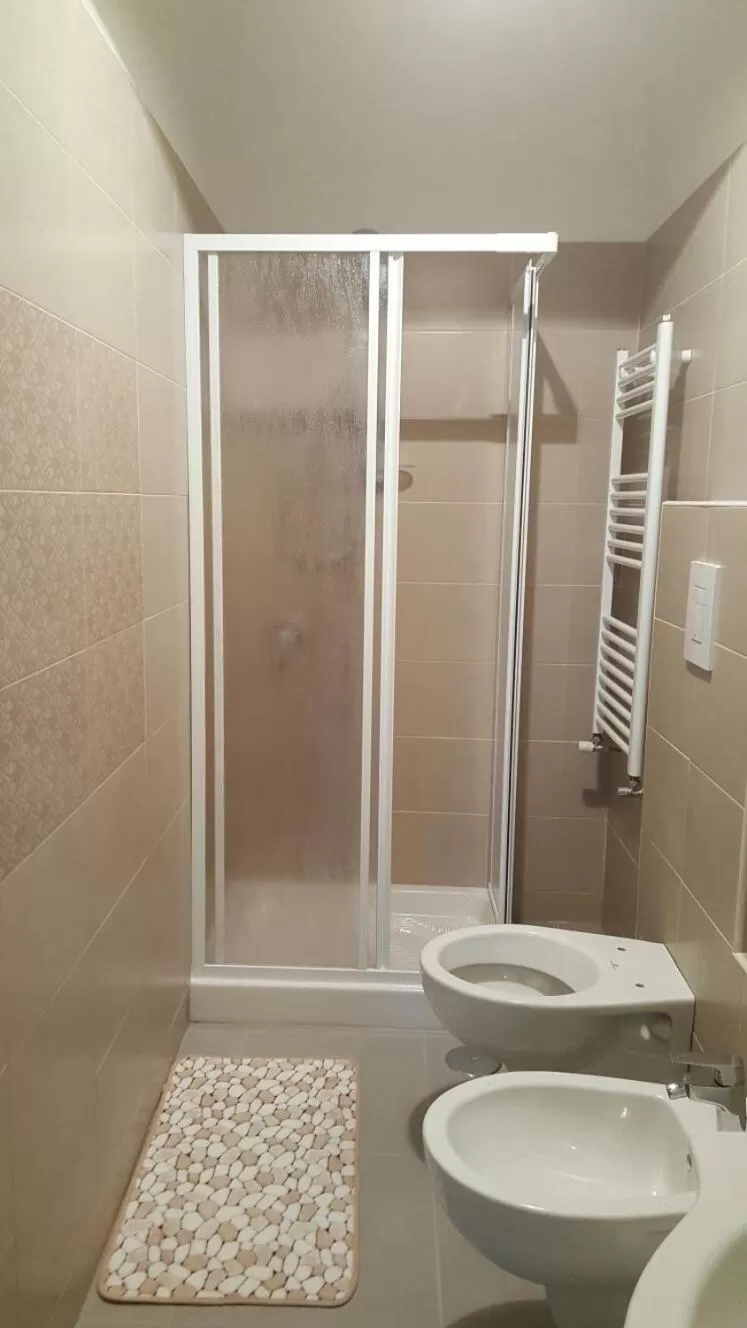 Bathroom in Pompei Ruins