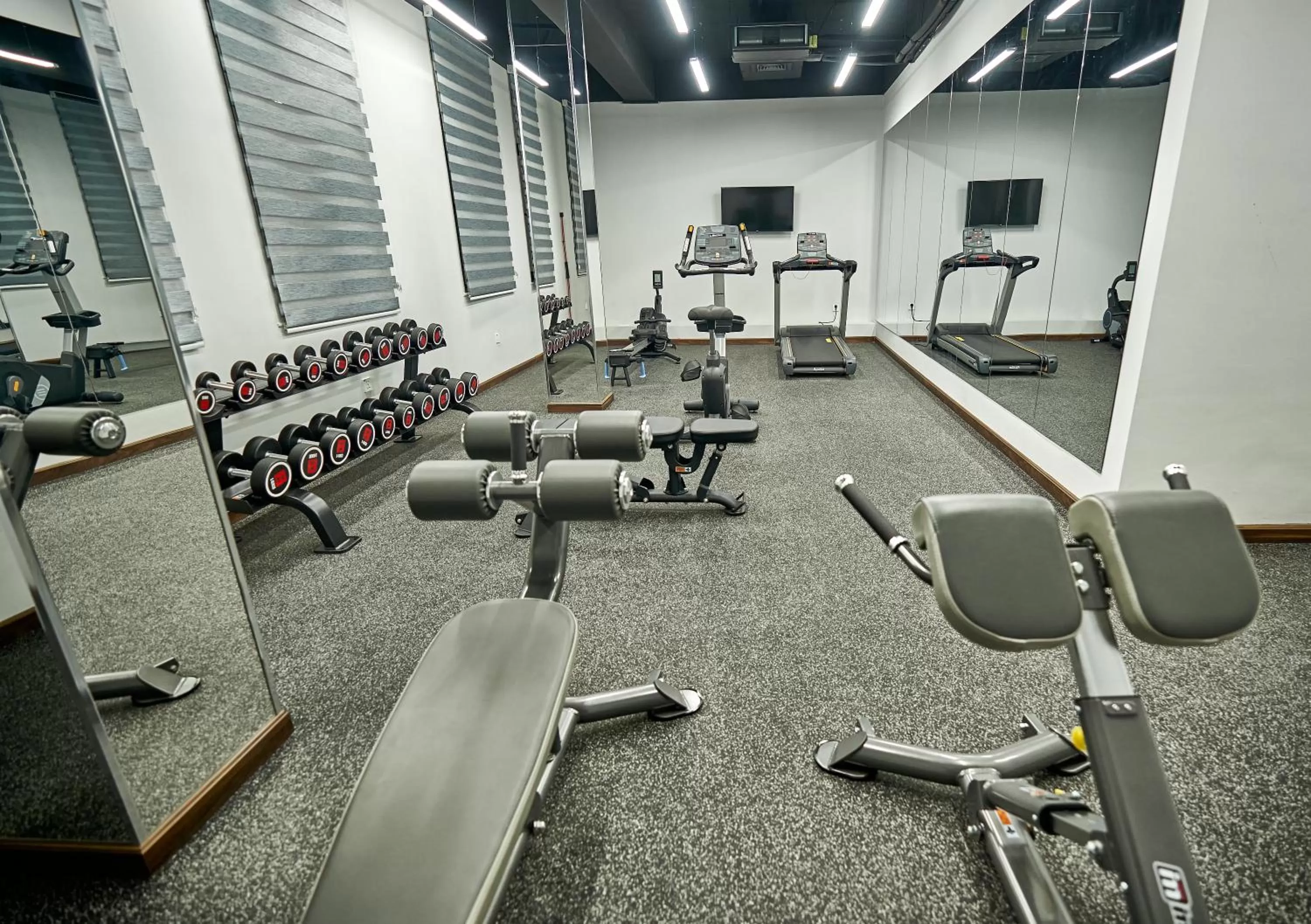 Fitness centre/facilities in Garnet Hotel Tashkent