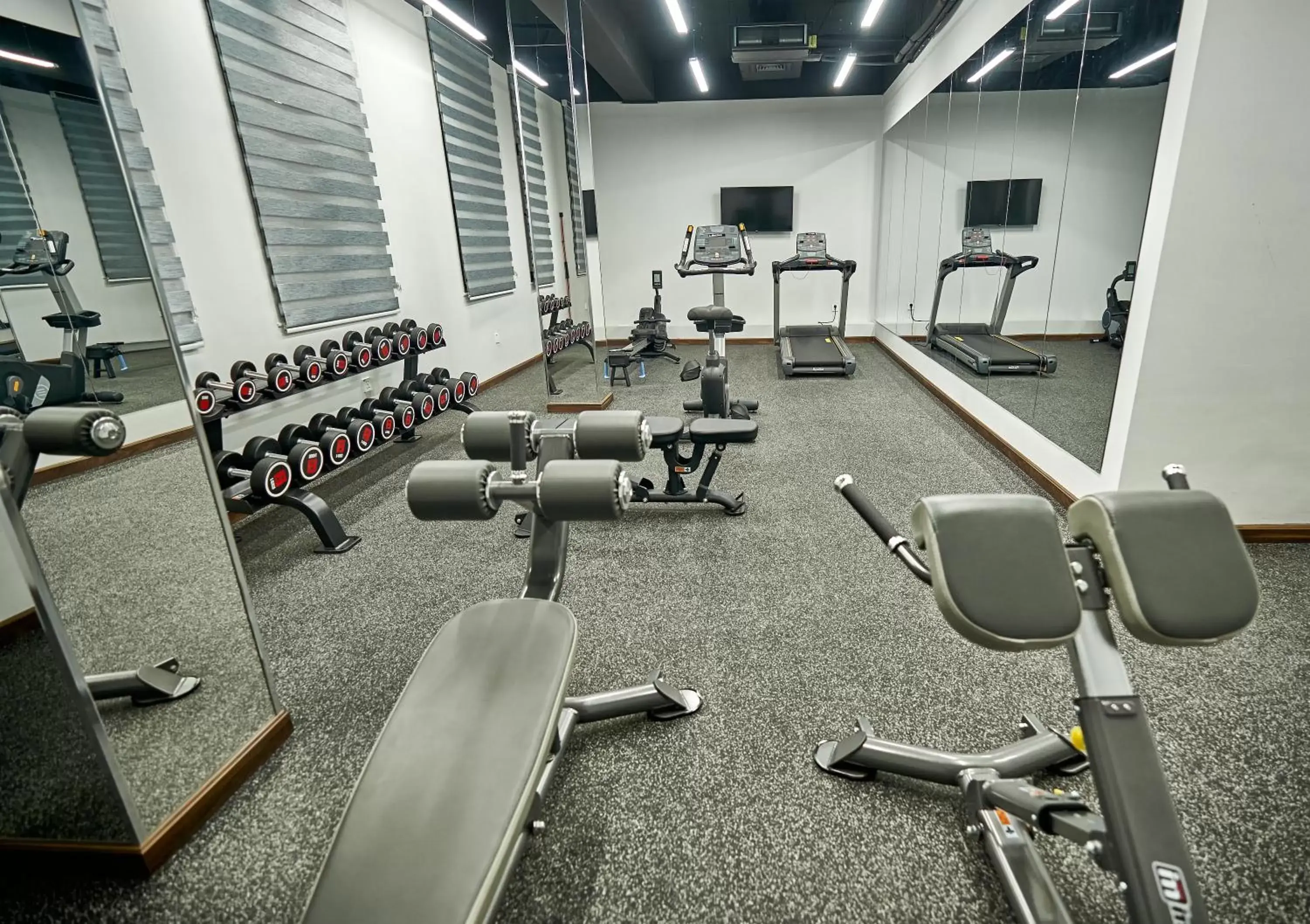 Fitness centre/facilities in Garnet Hotel Tashkent Fitness centre/facilities in Garnet Hotel Tashkent