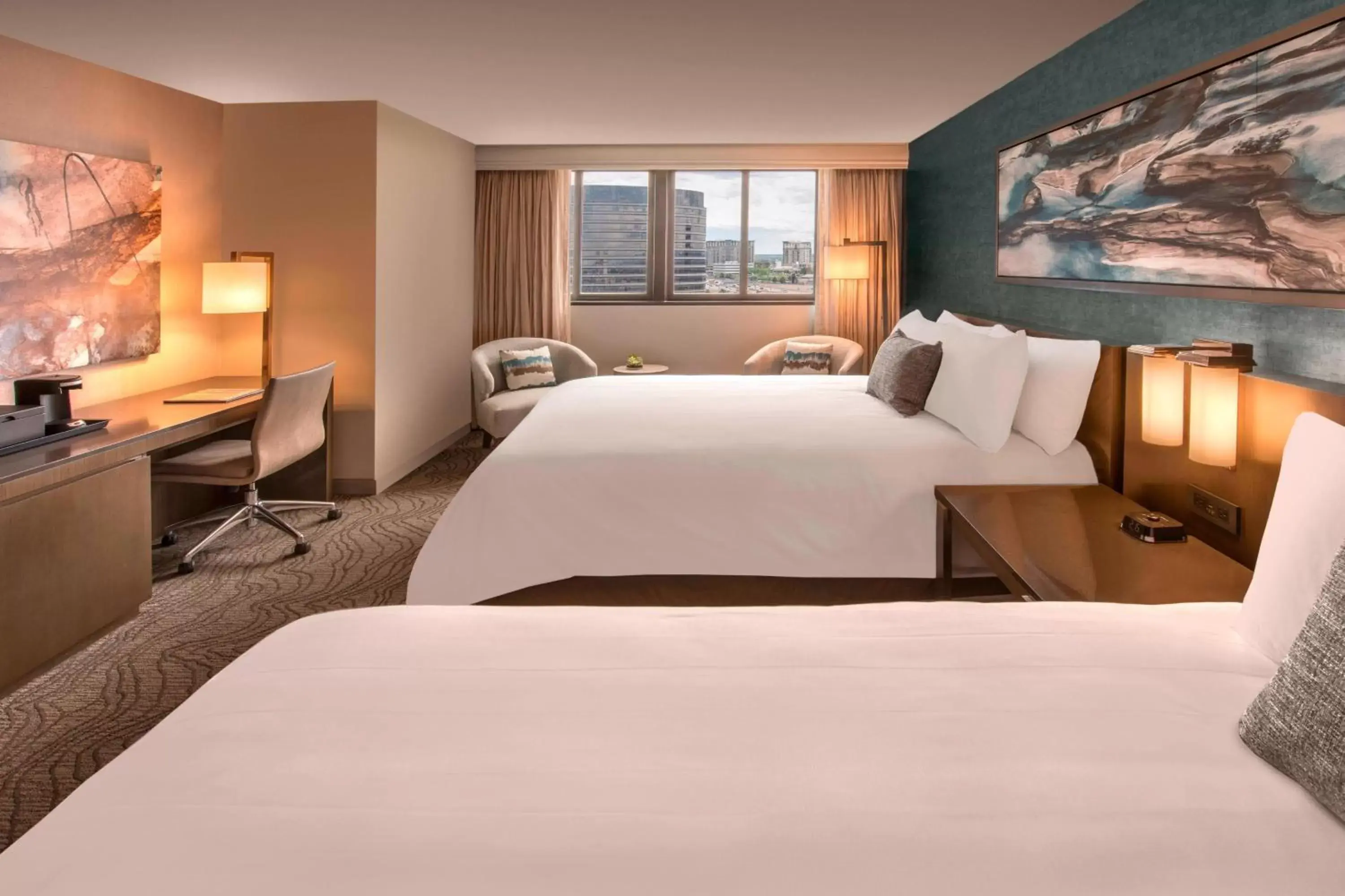 Photo of the whole room, Bed in Denver Marriott Tech Center