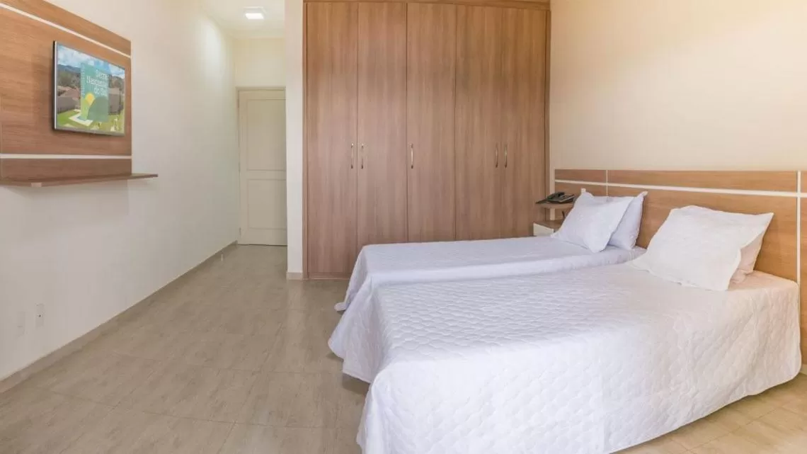 Bed in Pousada Serra Nascente do Sol