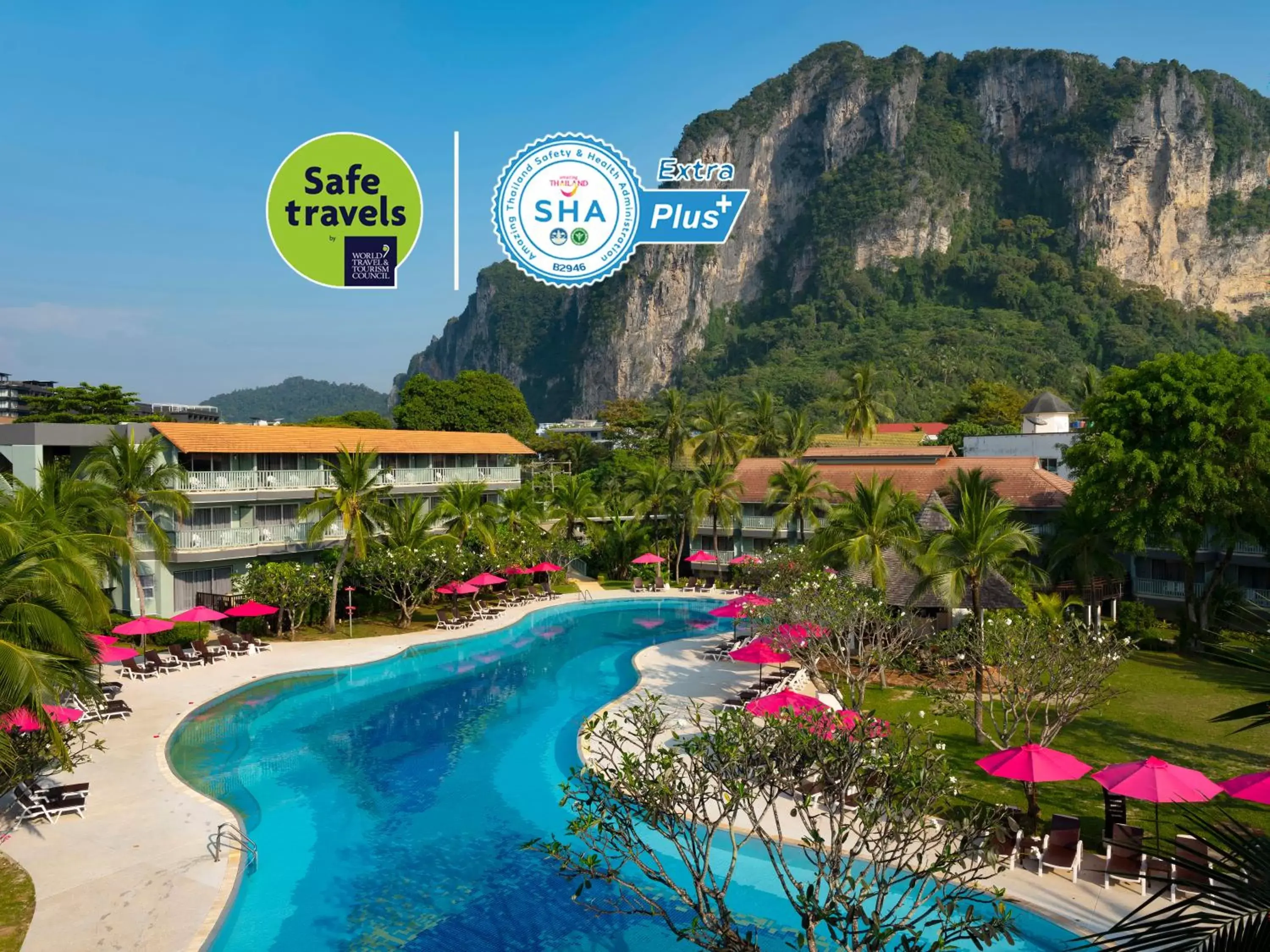 Swimming pool, Pool View in Aonang Villa Resort - SHA Extra Plus