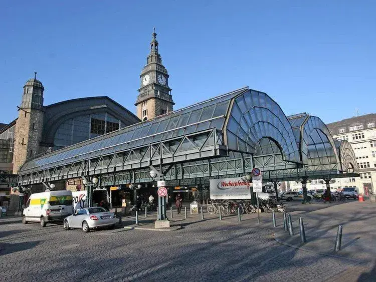 Area and facilities, Property Building in Hotel Terminus am Hauptbahnhof