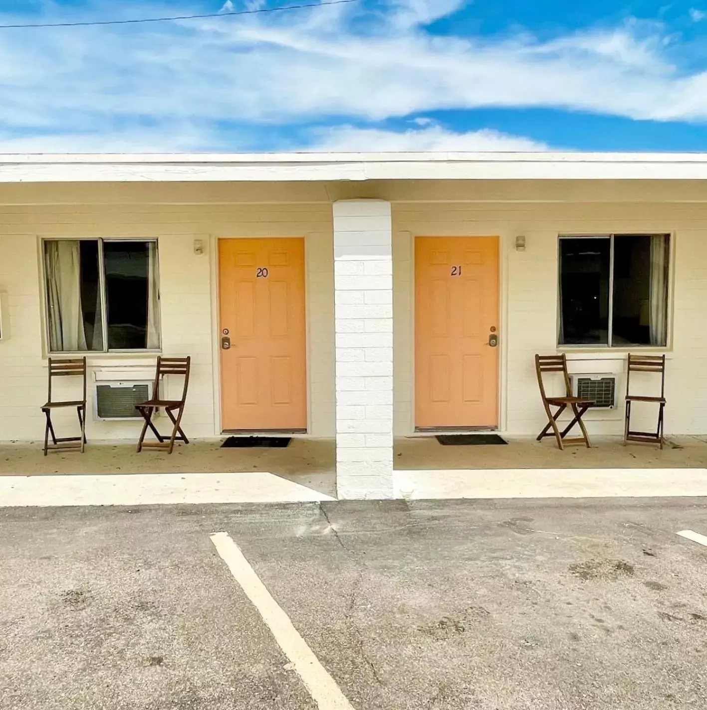 Property building in The Postcard Motel