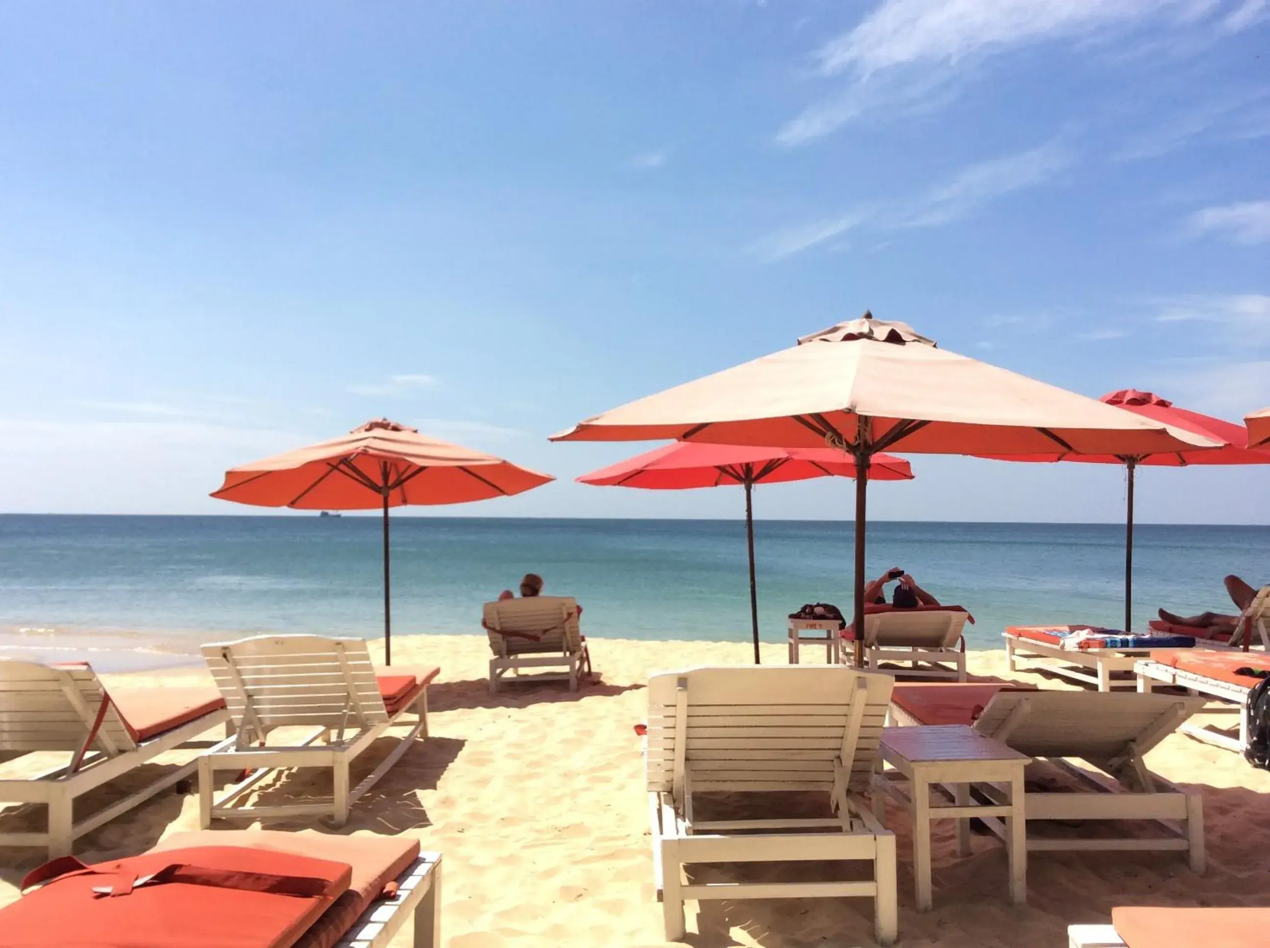 Bird's eye view, Beach in Hiep Thanh Resort