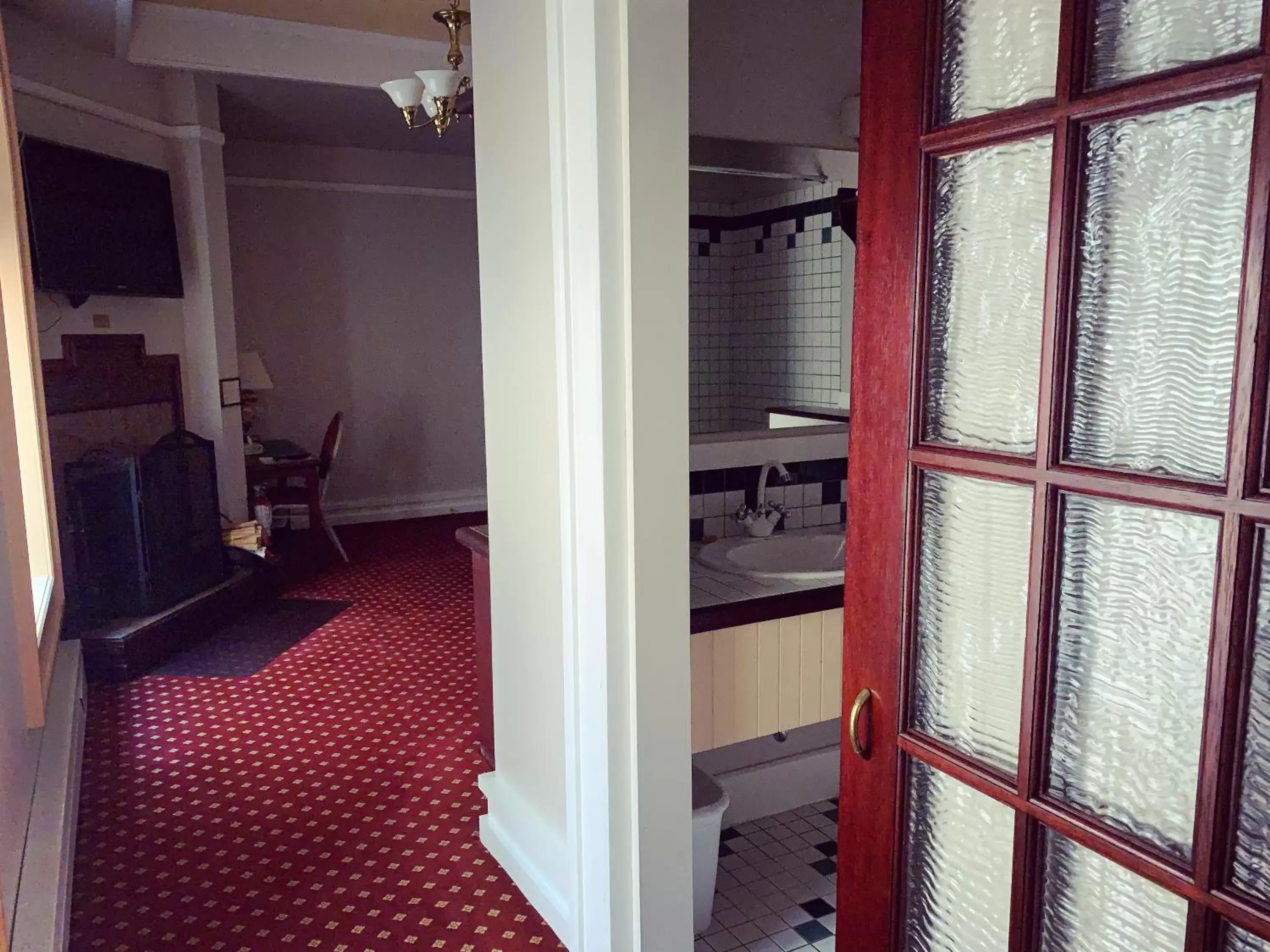 Bathroom in The Bedford Regency Hotel