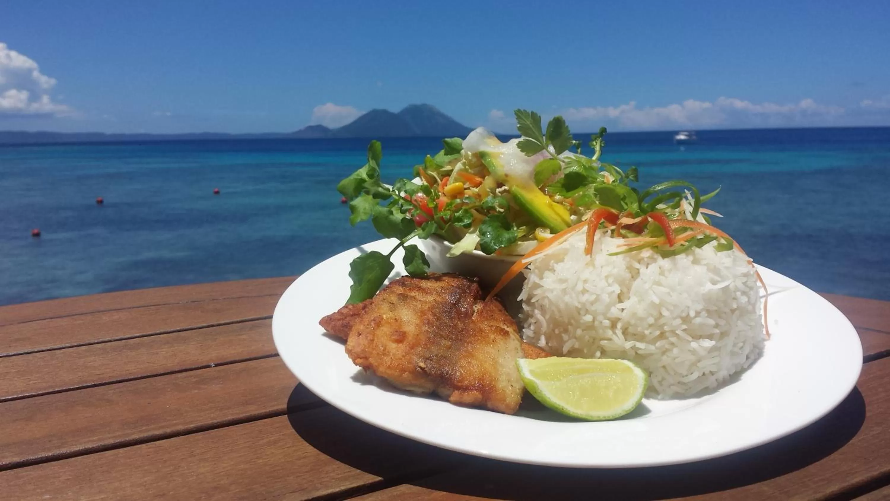 Food close-up in Rapopo Plantation Resort