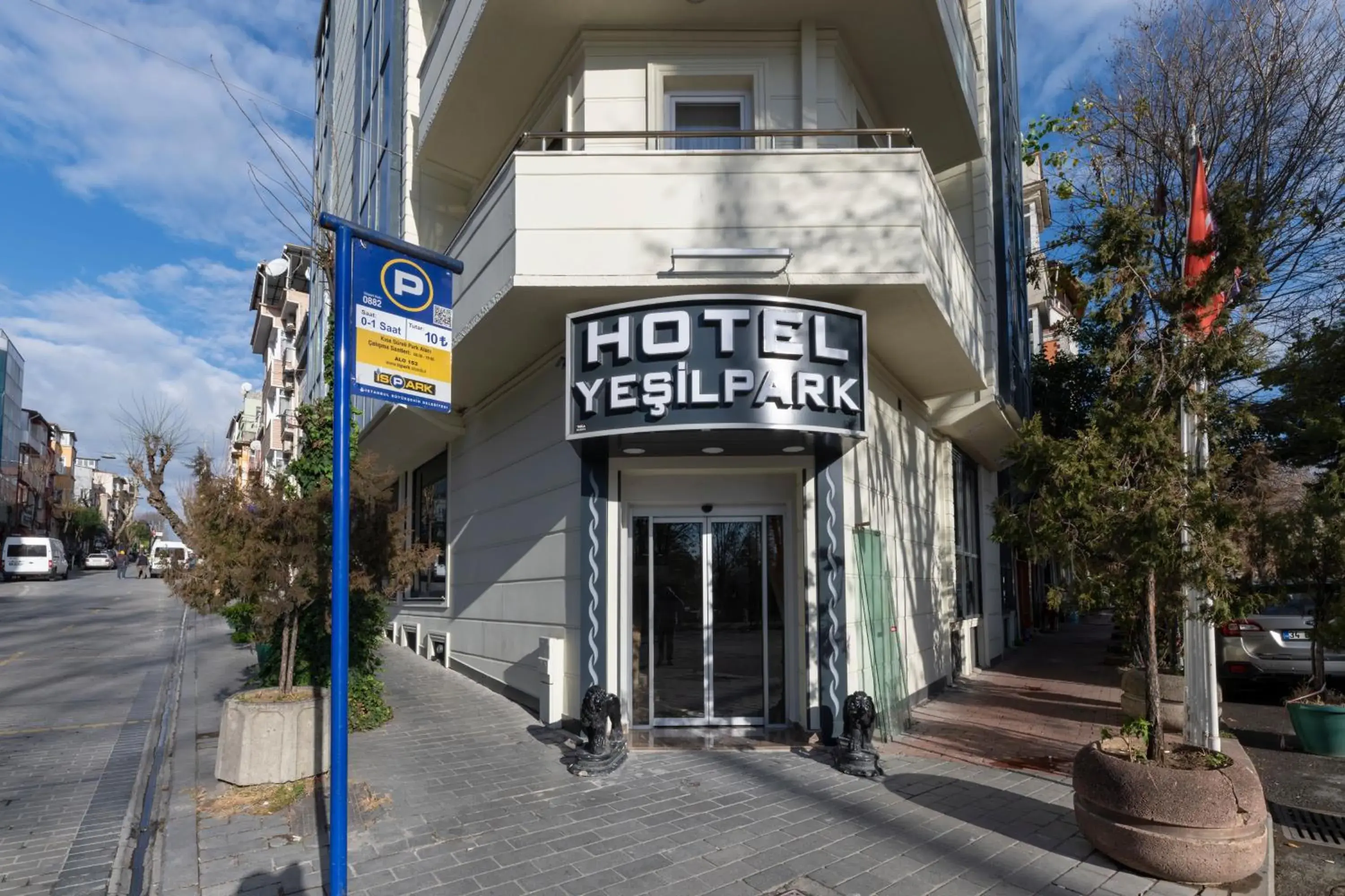 Facade/entrance in Hotel Yesilpark