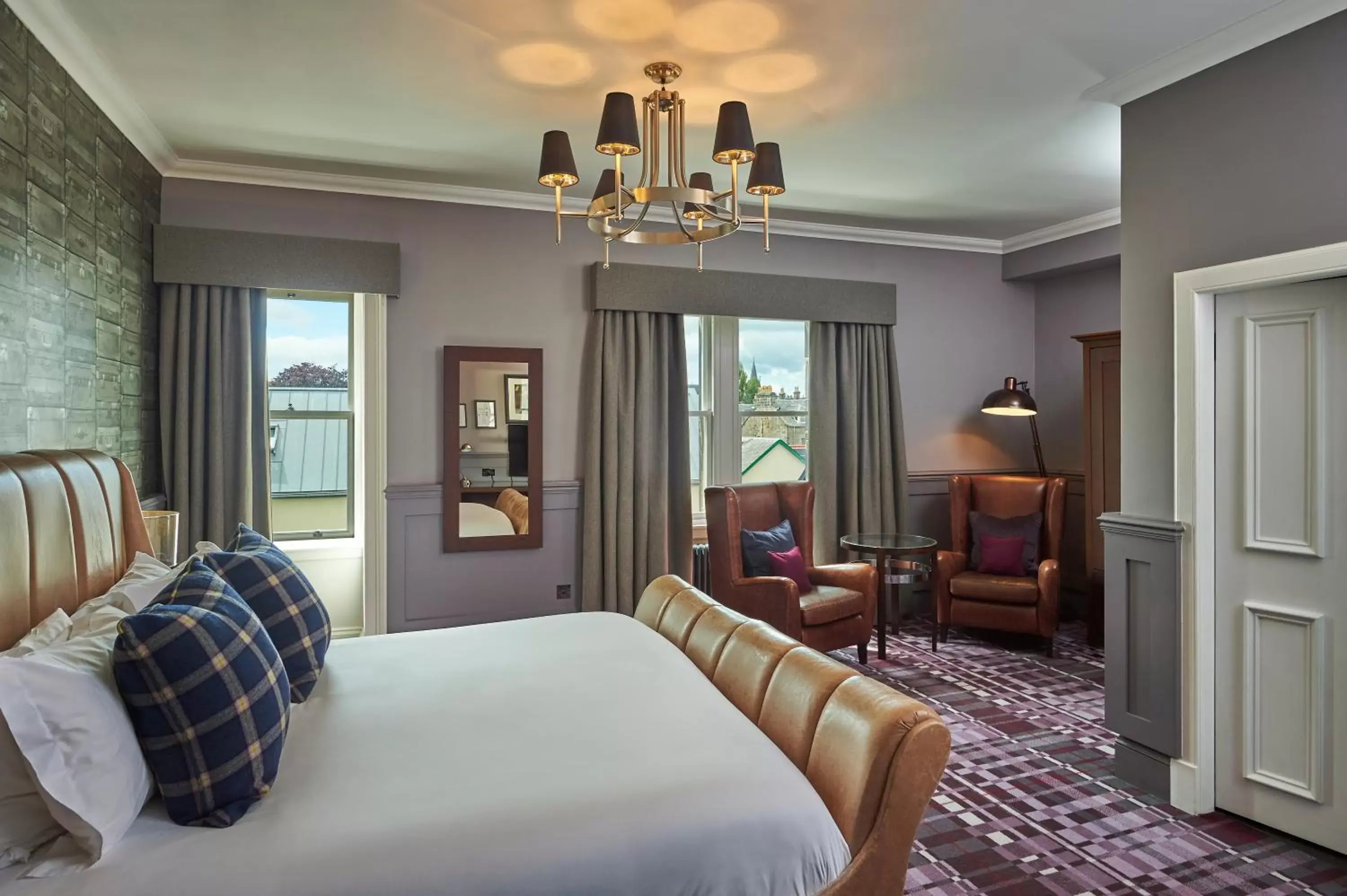 Bed in Hotel Du Vin, St Andrews