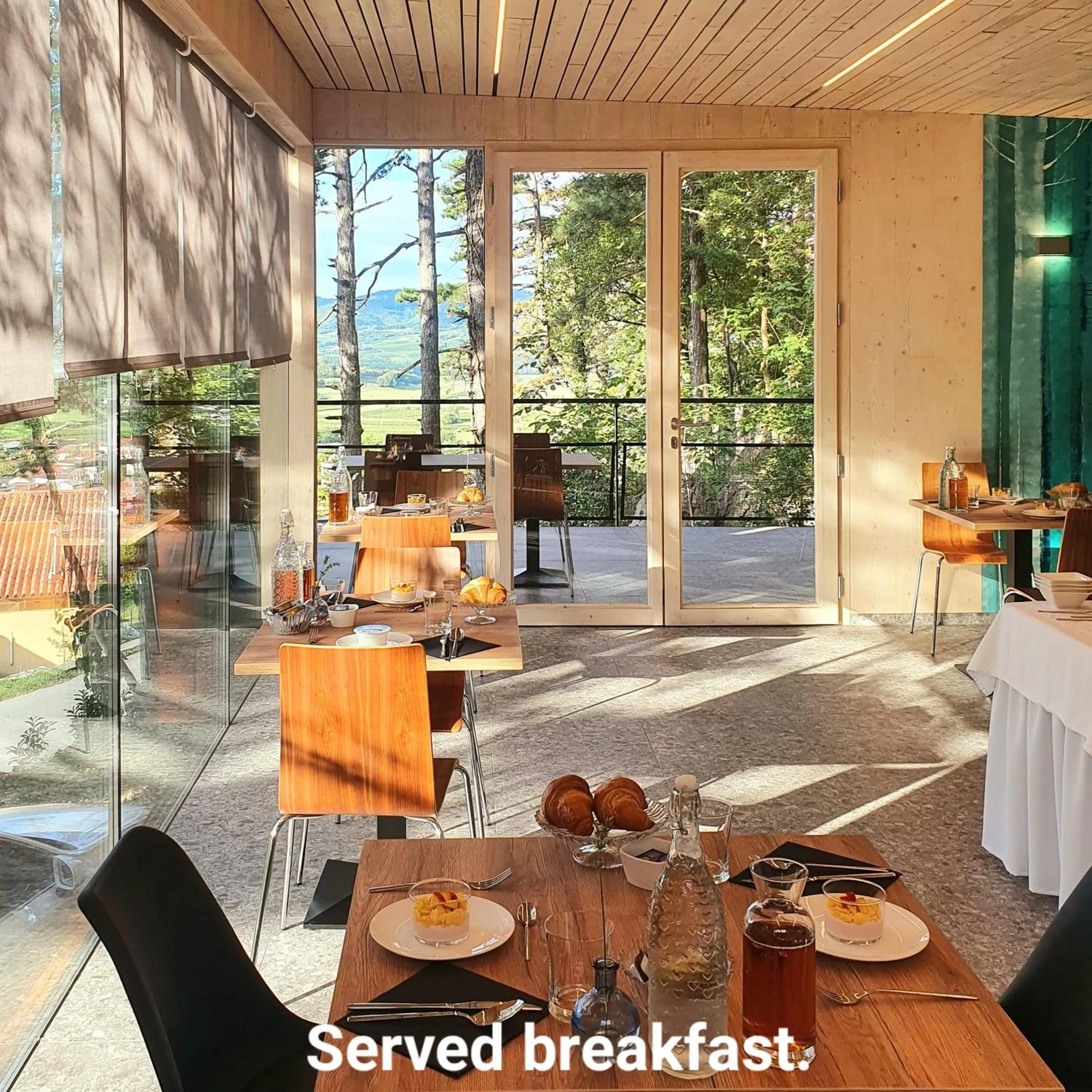 Food and drinks in Theodosius Forest Village - Glamping in Vipava valley