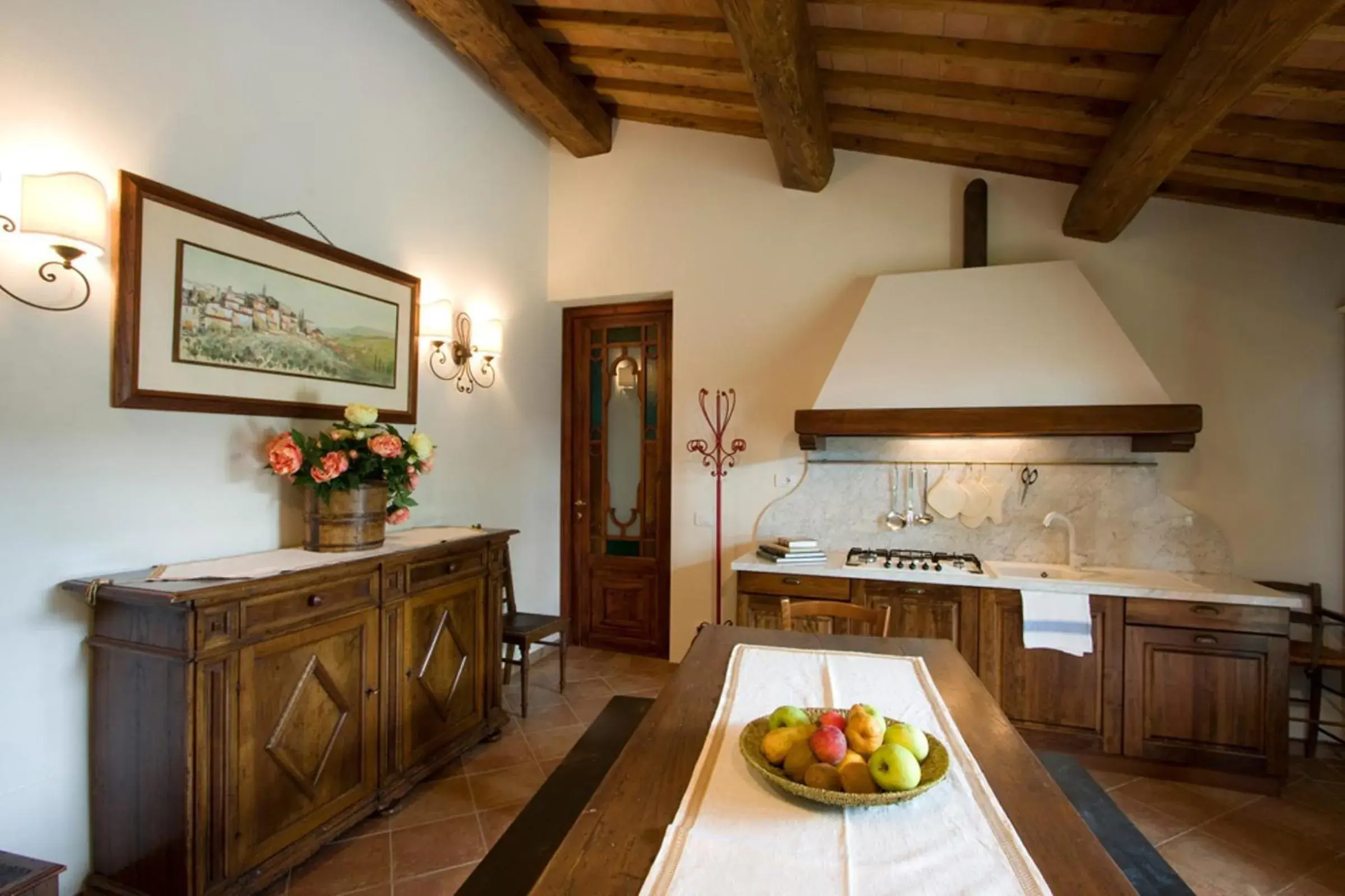 Dining area, Kitchen/Kitchenette in Borgo San Benedetto